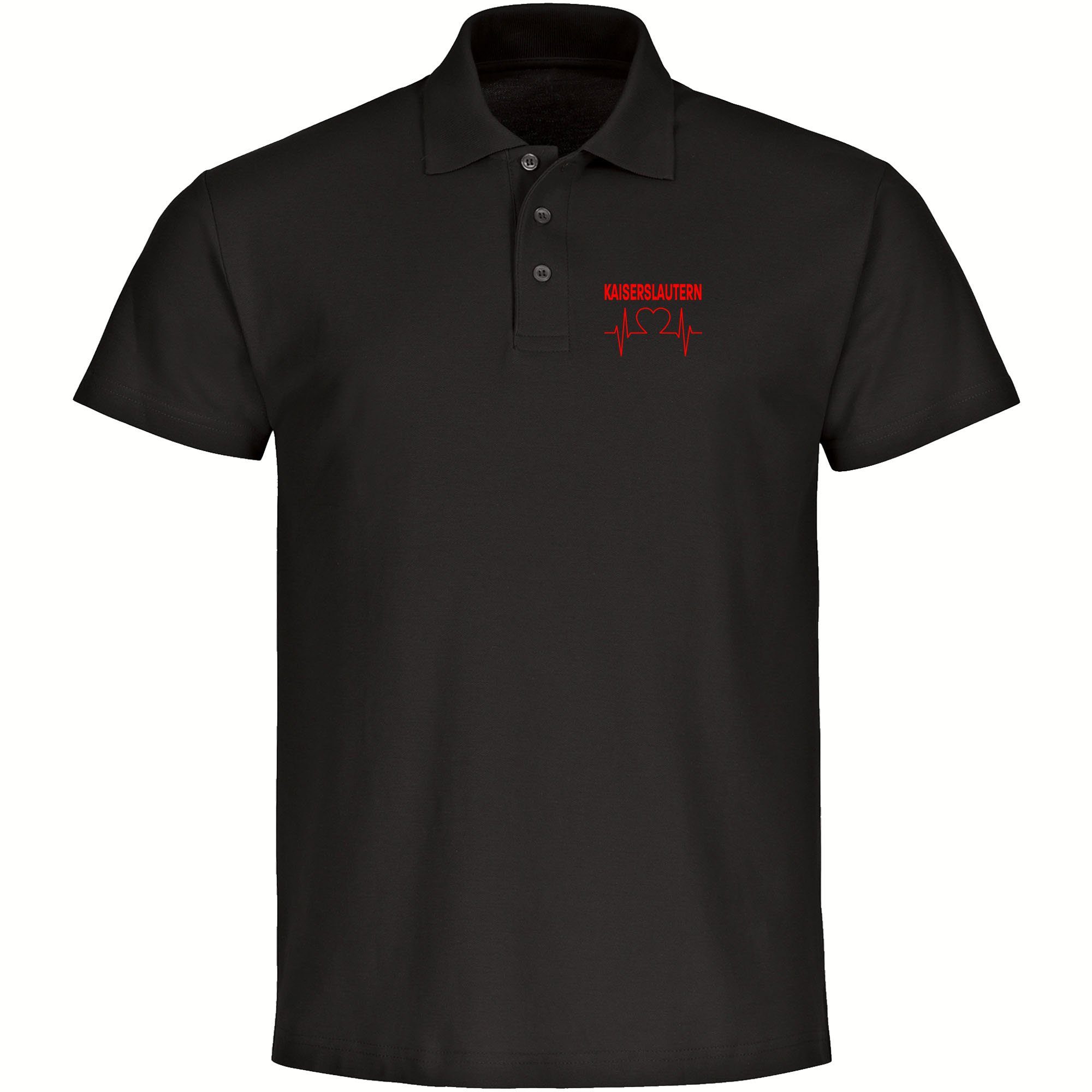 multifanshop Poloshirt Kaiserslautern - Herzschlag - Polo