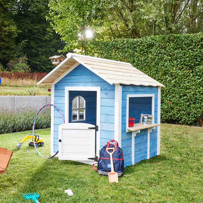 HOME DELUXE Spielhaus DER GROßE PALAST, FSC zertifizierte, Kinderspielhaus Gartenspielhaus