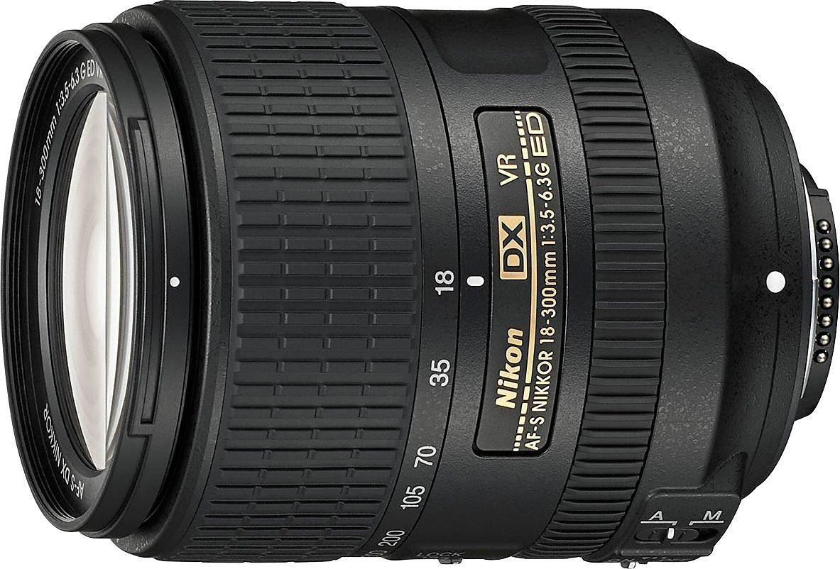 Nikon AF-S 18-300 mm 3.5-6.3 ED VR für D780 & D7500 passendes Zoomobjektiv