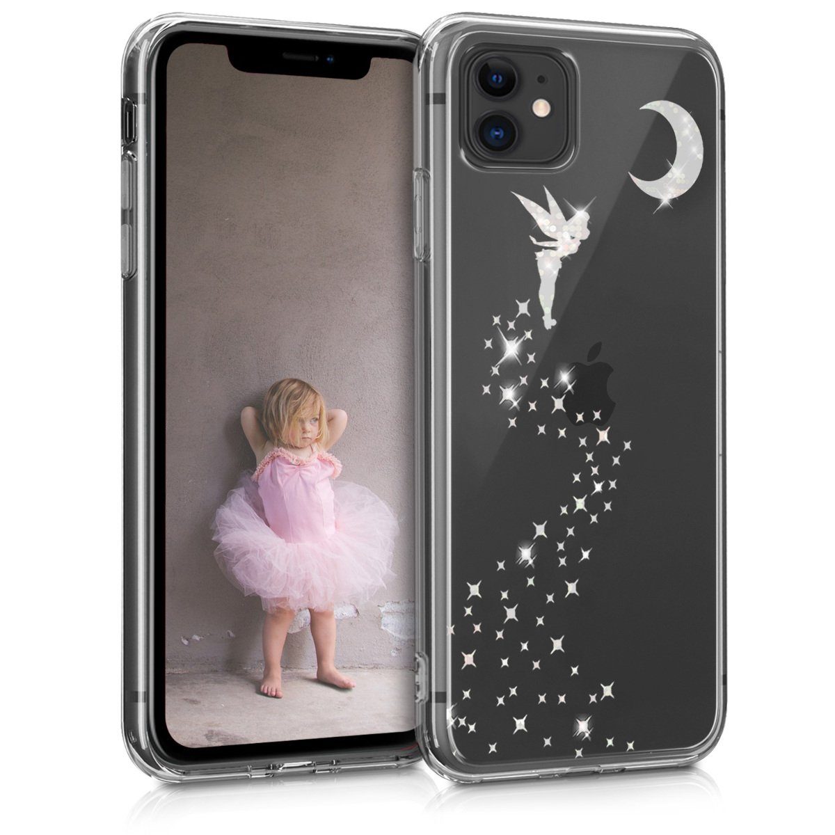 kwmobile Handyhülle Hülle für Apple iPhone 11, Handyhülle Silikon Case - Schutzhülle Handycase