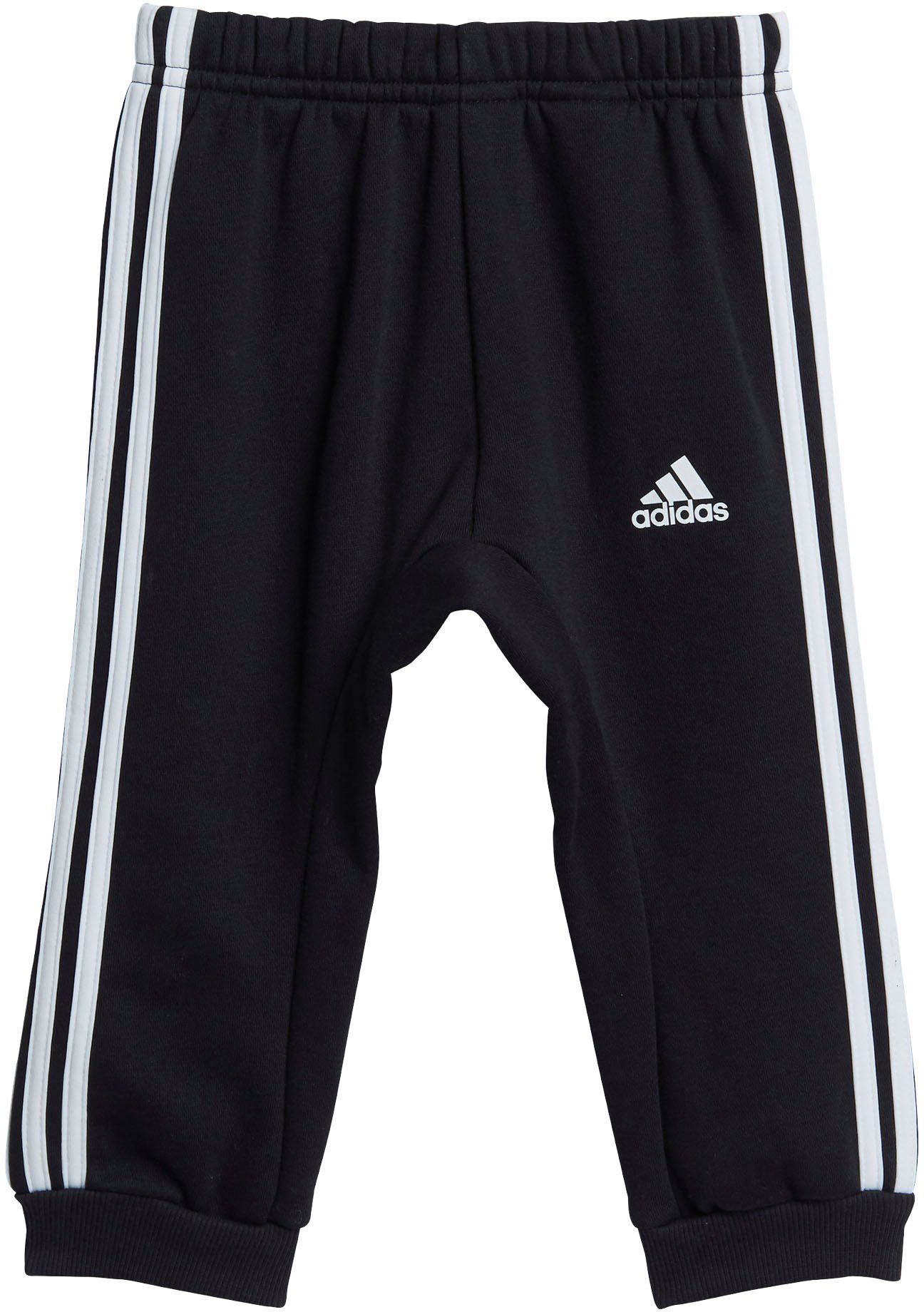 adidas Sportswear Trainingsanzug I 2-tlg) JOG White BOS Grey Medium / LOGO (Set, Heather