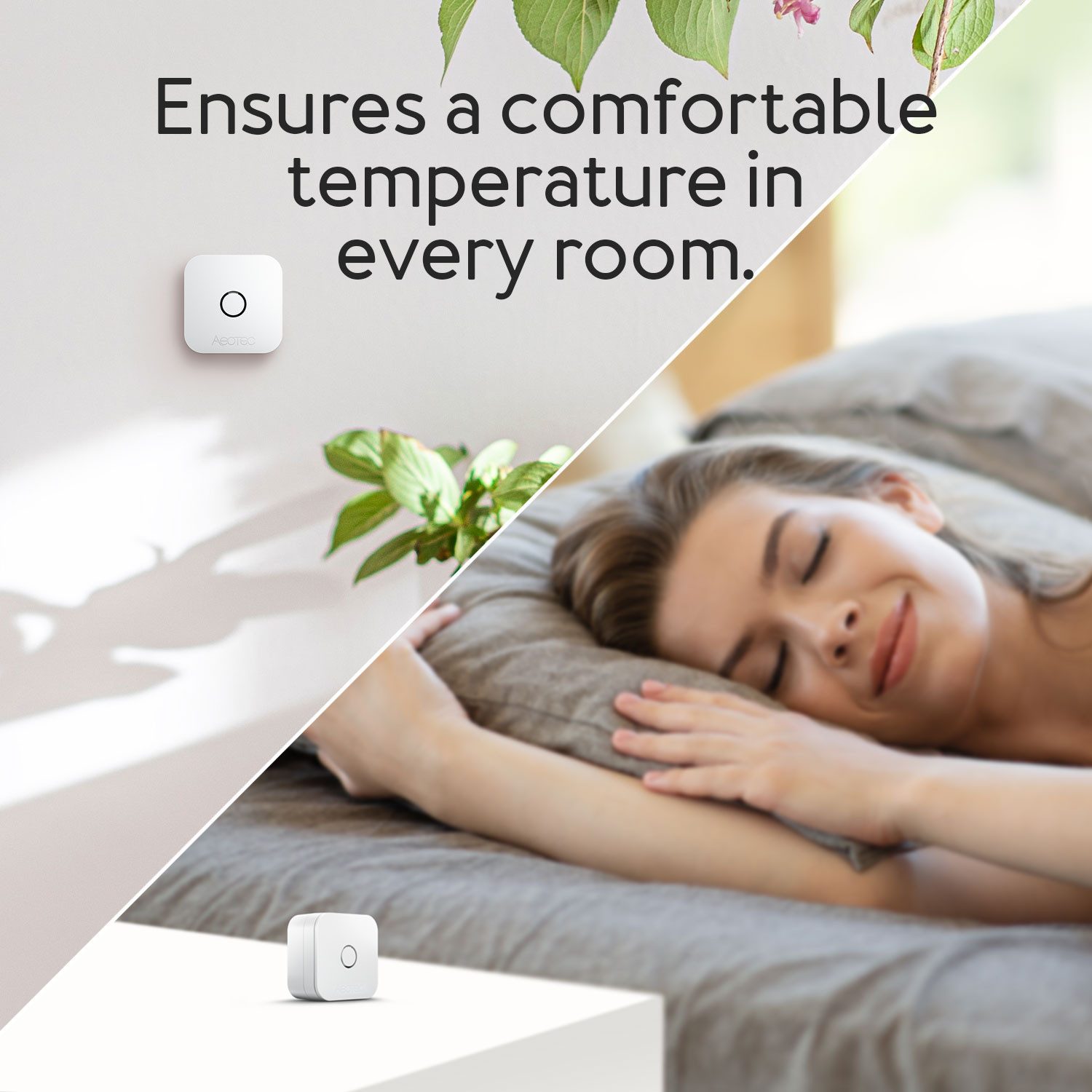 Aeotec Aeotec aërQ Temperature & Humidity Sensor Smart-Home-Zubehör