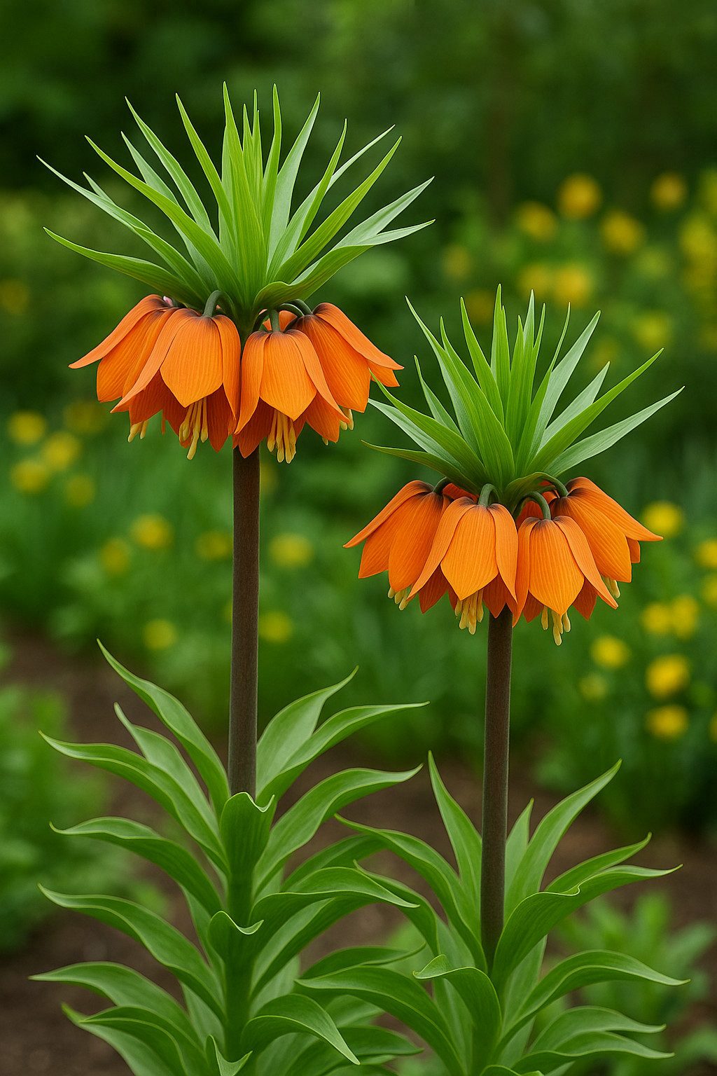 Exotenherz Blumenzwiebeln Exotenherz Blumenzwiebeln - Kaiserkrone Fritillaria Garland Star (5x), (5-St)