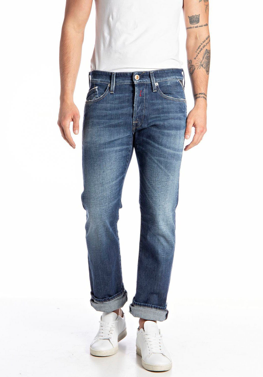 Replay Regular-fit-Jeans »WAITOM« online kaufen | OTTO