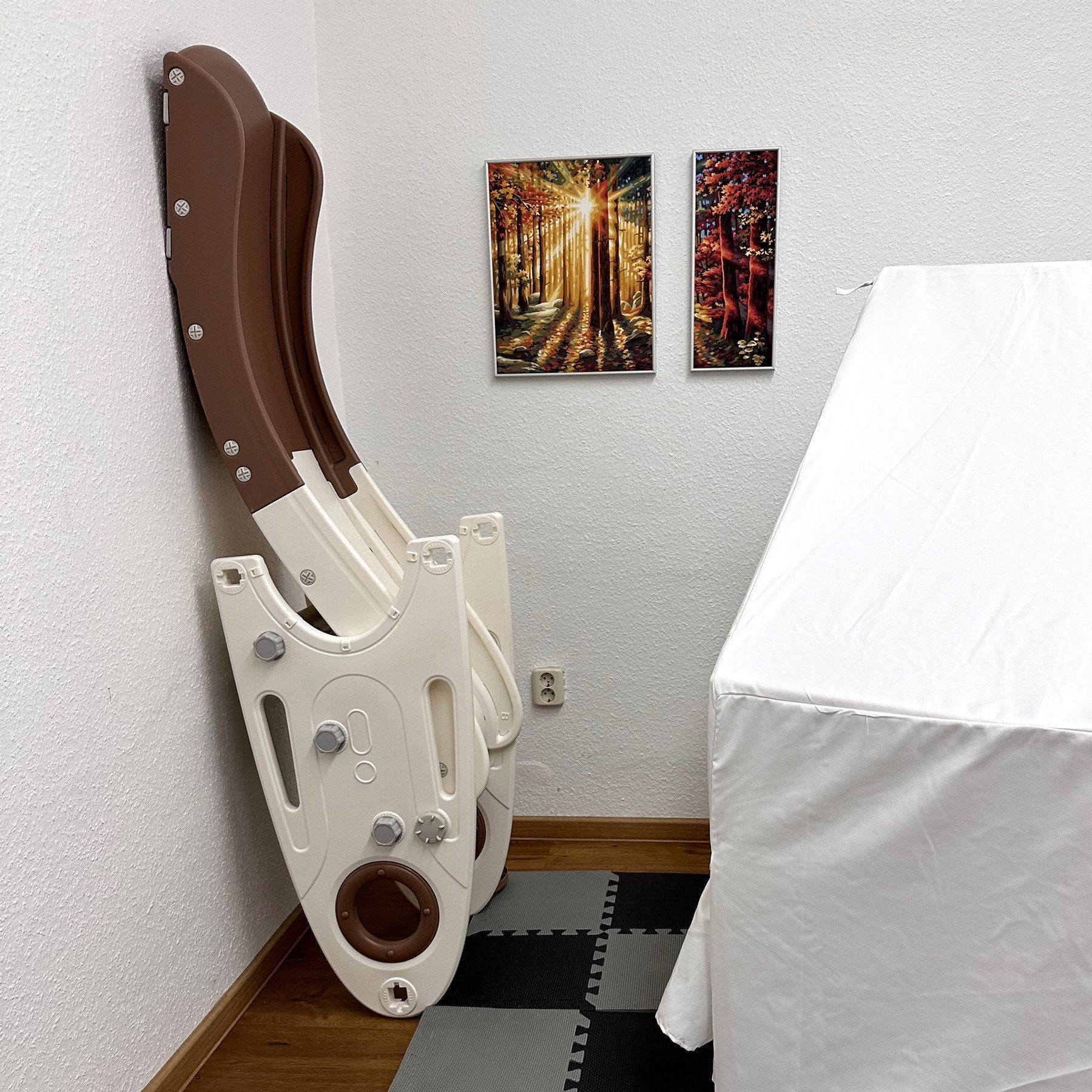 TikTakToo Indoor Slide, Garden Slide, Children's Slide, Motor Skills Trainer (easy assembly, complete playset), environmentally friendly HDPE, for children aged 1 and up, foldable