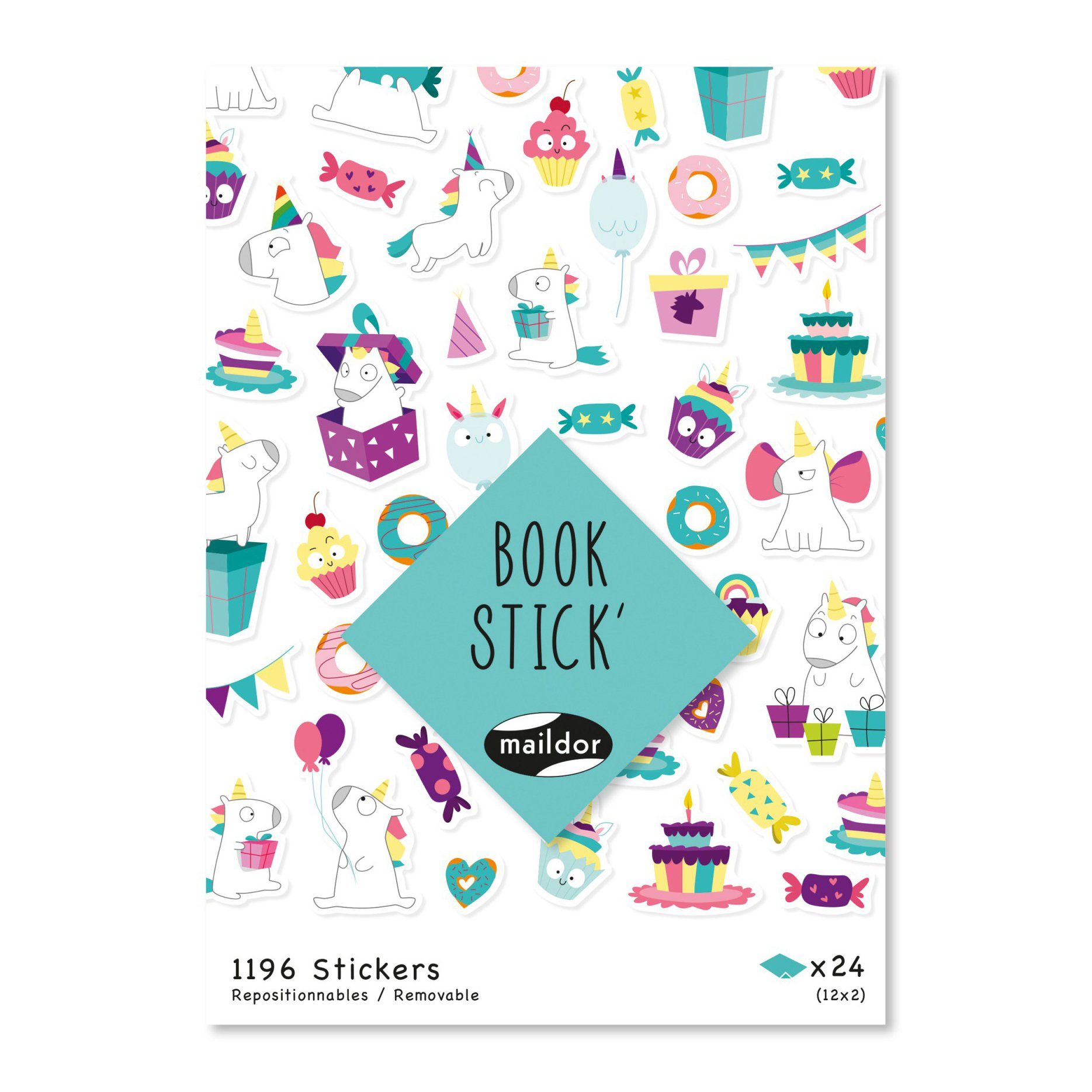 maildor Sticker Stickerbuch Magie, 1196 Stück