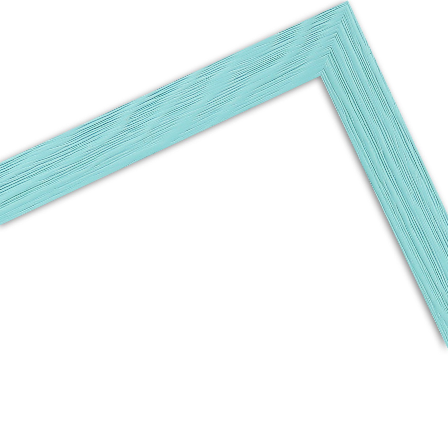 WANDStyle Bilderrahmen H300, Türkis, aus Massivholz günstig online kaufen