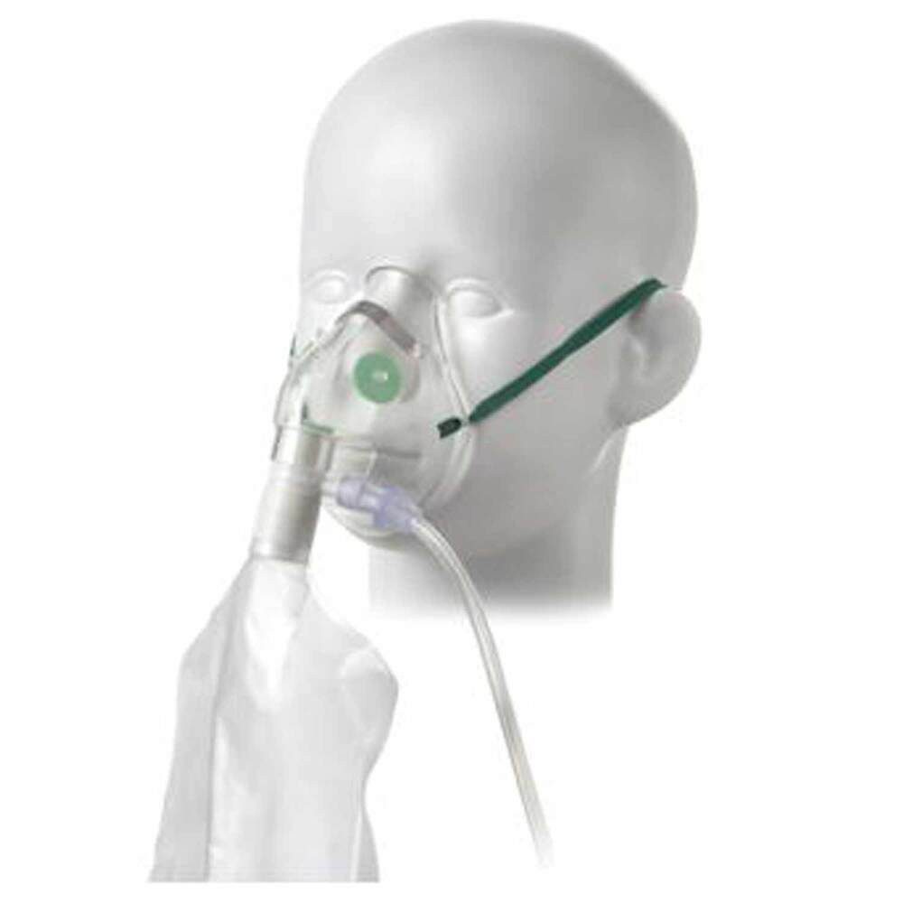 Intersurgical GmbH Gesichtsmaske Sauerstoff-Maske hohe Konzentration - 2,1 m