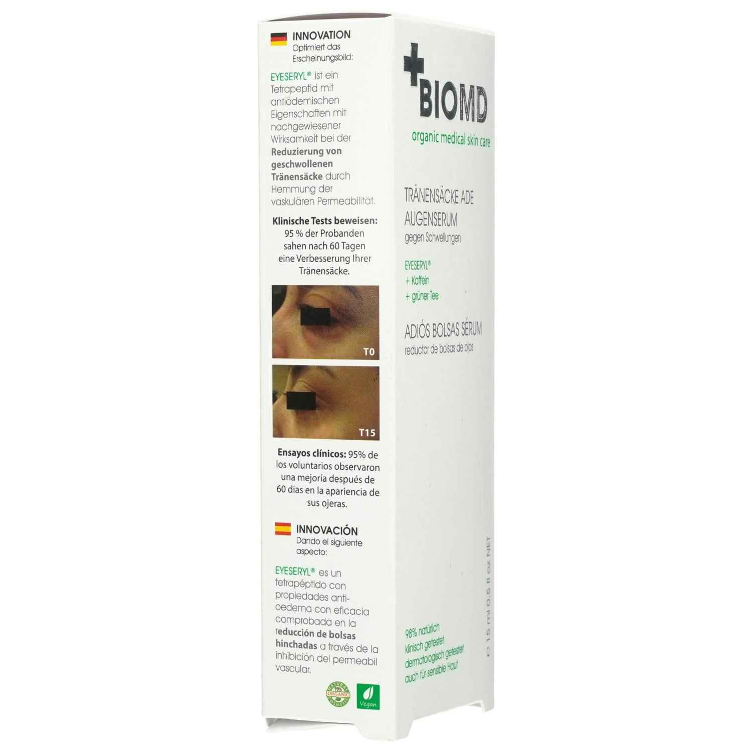 HERBA Augenserum BIOMED Tränensäcke ade Augenserum
