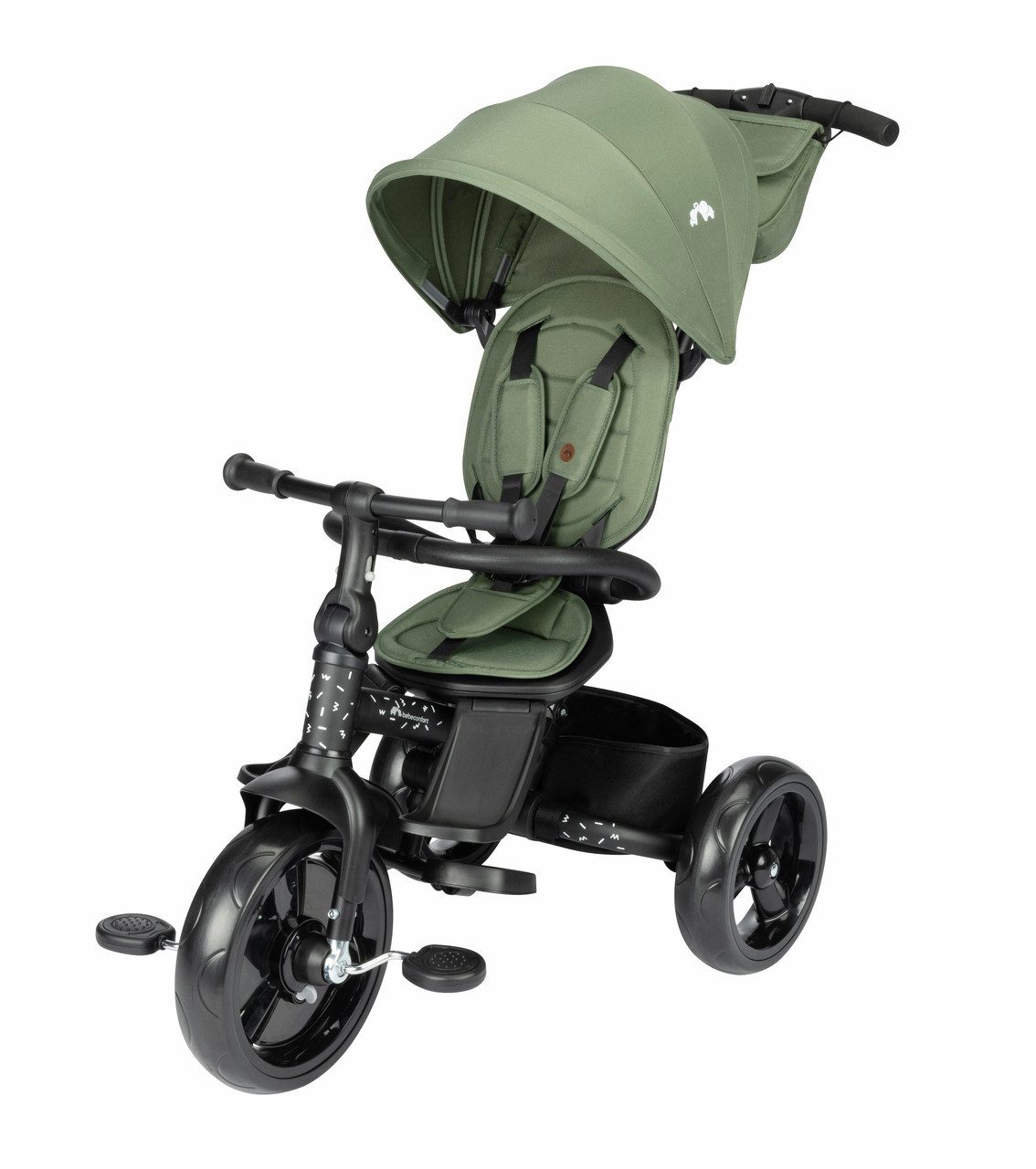 Bebeconfort Kinder-Buggy Bebeconfort Windy, Dreirad mit Schubstange, 10 Mon. bis 4 Jahre, 0–25, Wächst mit deinem Kind mit Komfort bei jeder Fahrt Kompakt zusammen…