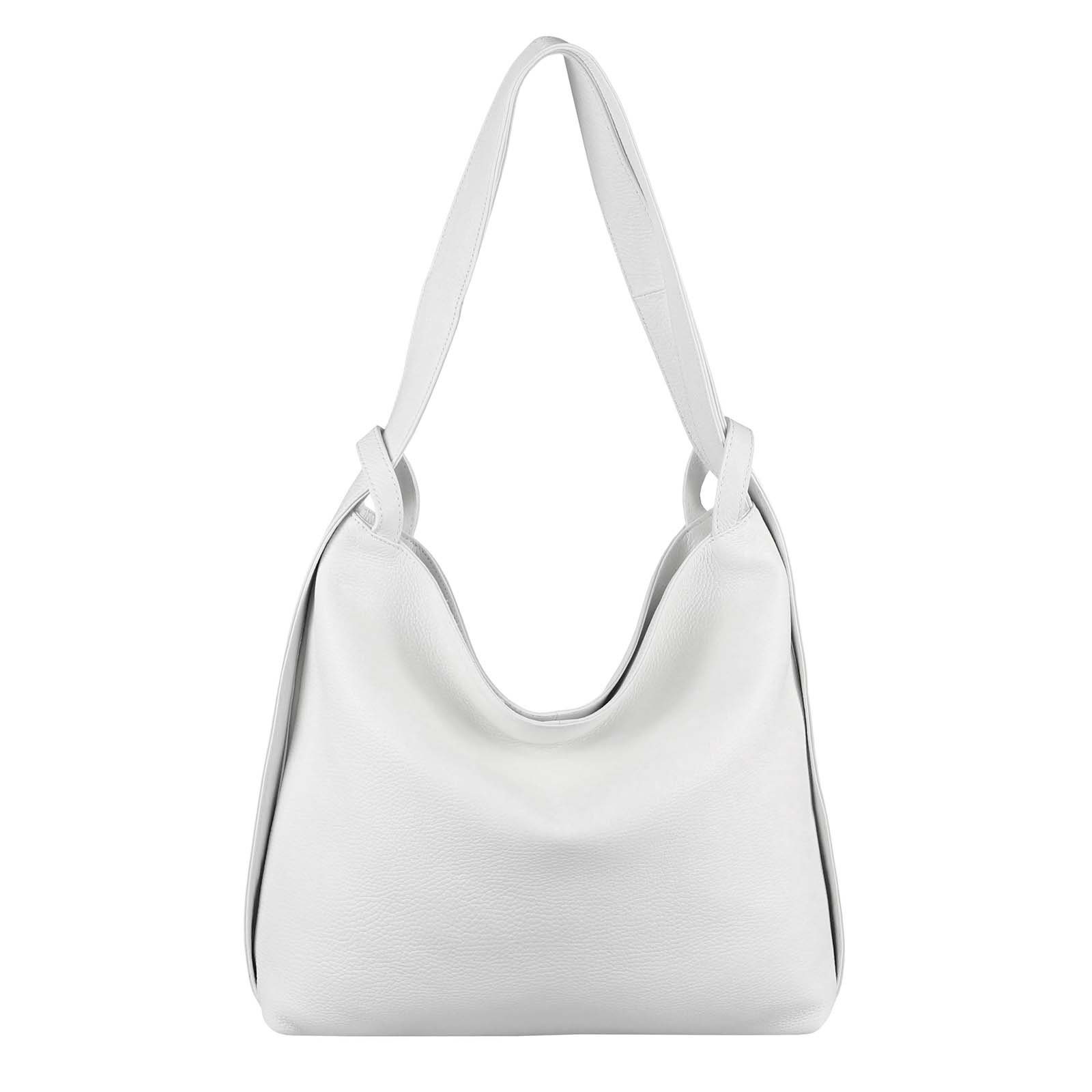 Weiß (echtes Leder)