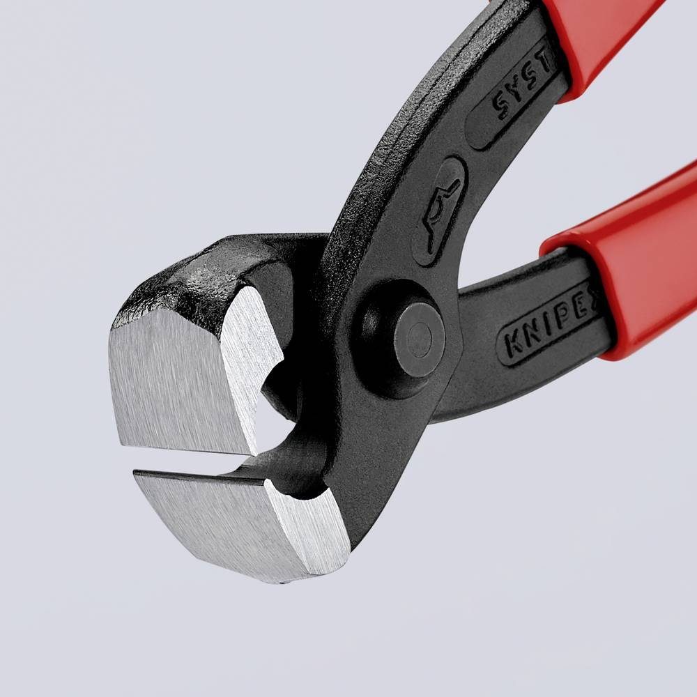 Kunststoff Ohrklemmenzange Knipex atramentiert mit Ohrklemmenzange