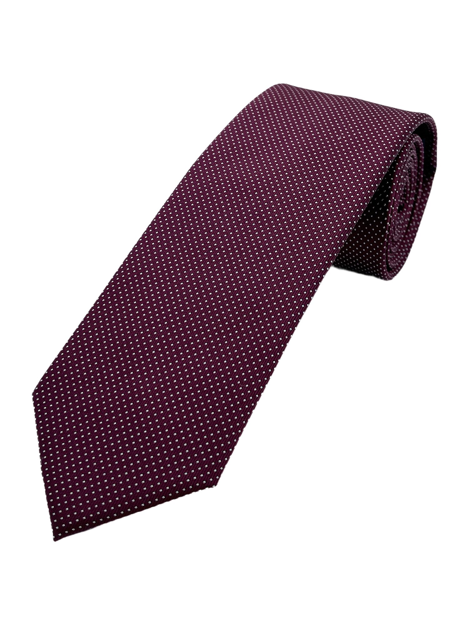 Prince Bowtie Krawatte lila,Business,Seide,Gepunktet
