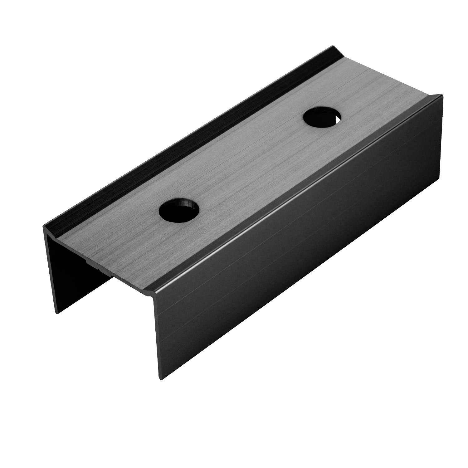 avoltik Wechselrichter Solarmodul Montageschiene Profilverbinder Solar Schienenverbinder, (C-Profilverbinder ohne Schrauben in silber oder schwarz zur Auswahl, C-Profilverbinder ohne Schrauben in silber oder schwarz zur Auswahl), C-Profilverbinder ohne Schrauben in silber oder schwarz zur Auswahl