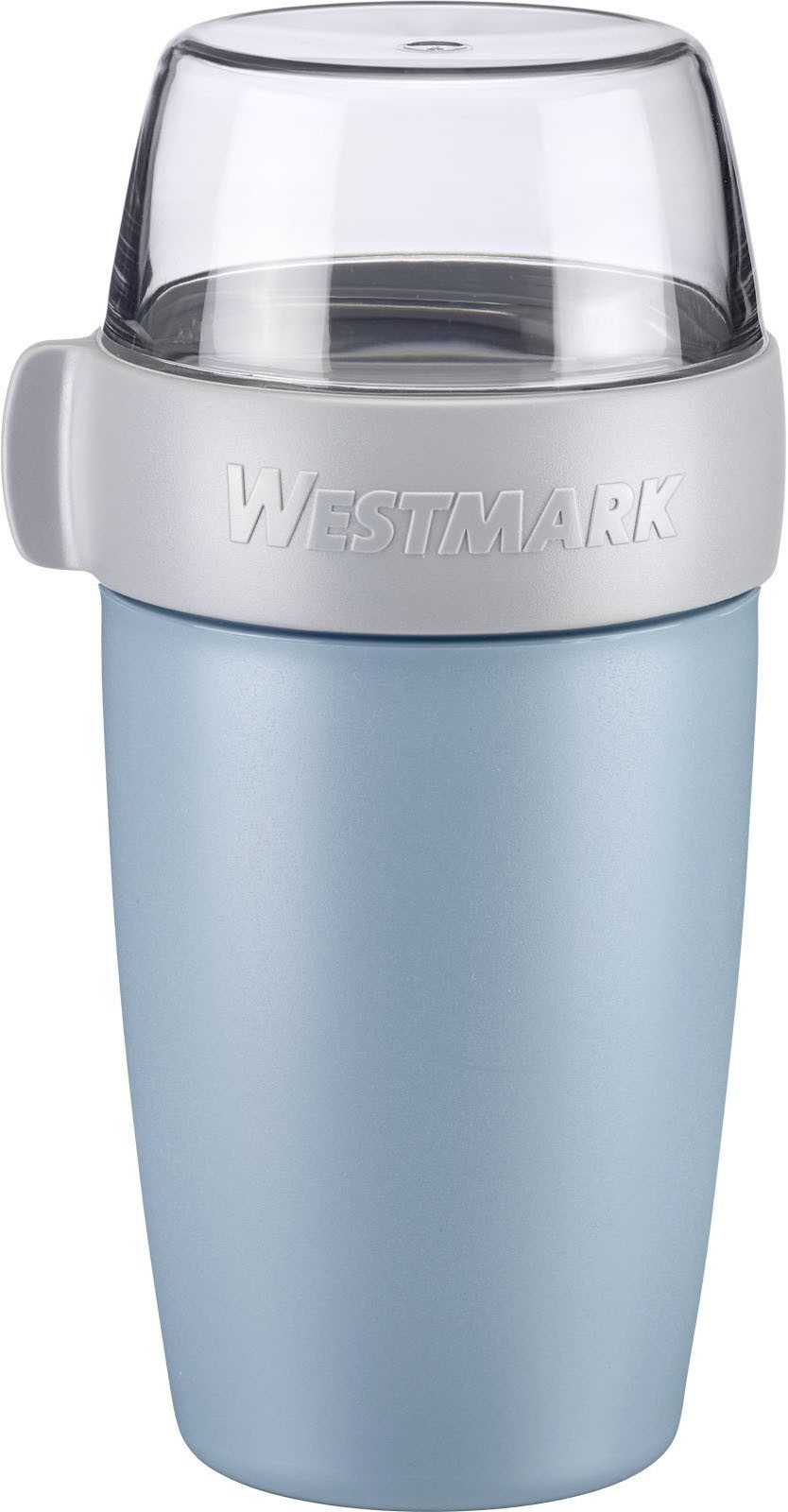WESTMARK Mehrwegbecher, Kunststoff, (1-tlg), Joghurt-, Müsli-, Lunchbehälter, To Go, 200 + 500 ml, Made in Germany