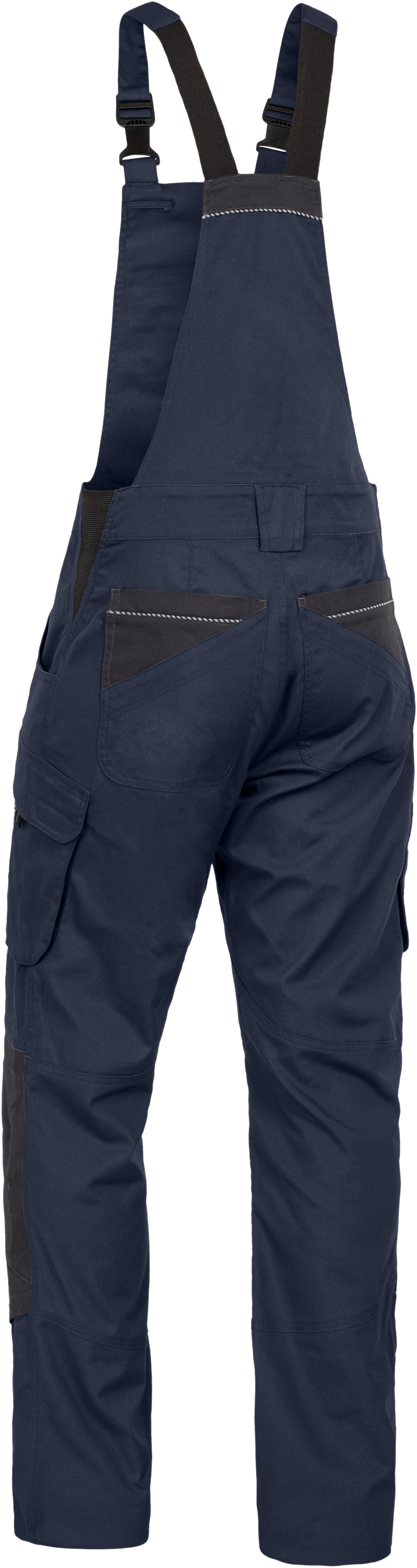 Leibwächter Arbeitslatzhose Herren Latzhose Dynamic-Line Stretch Arbeitshose Arbeitskleidung atmungsaktiver Stretchstoff mit Elasthan auch Übergröße