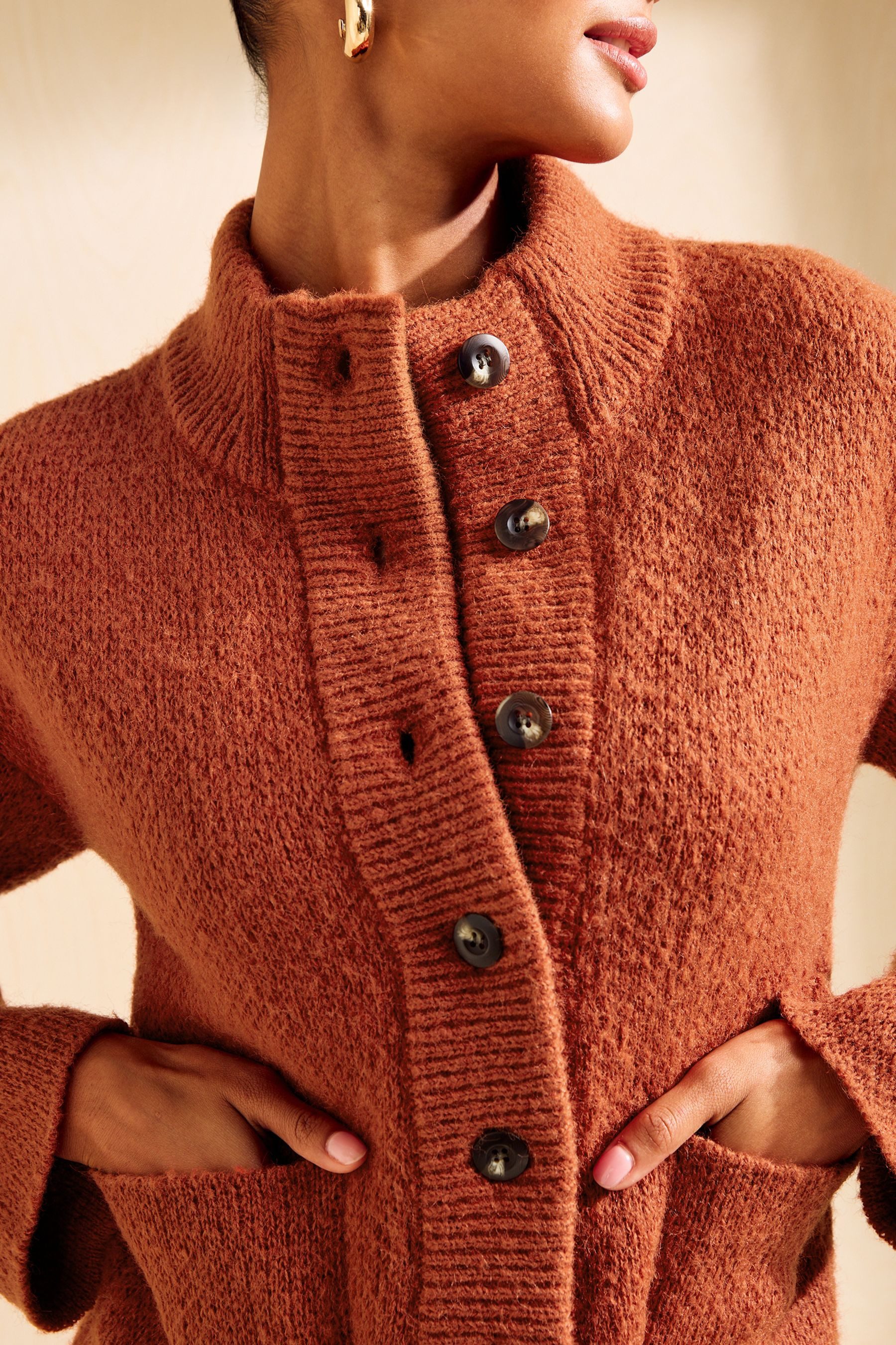 Friends Like These Cardigan Friends Like These Bomber-Strickjacke (1-tlg) – Bild 3 von 5