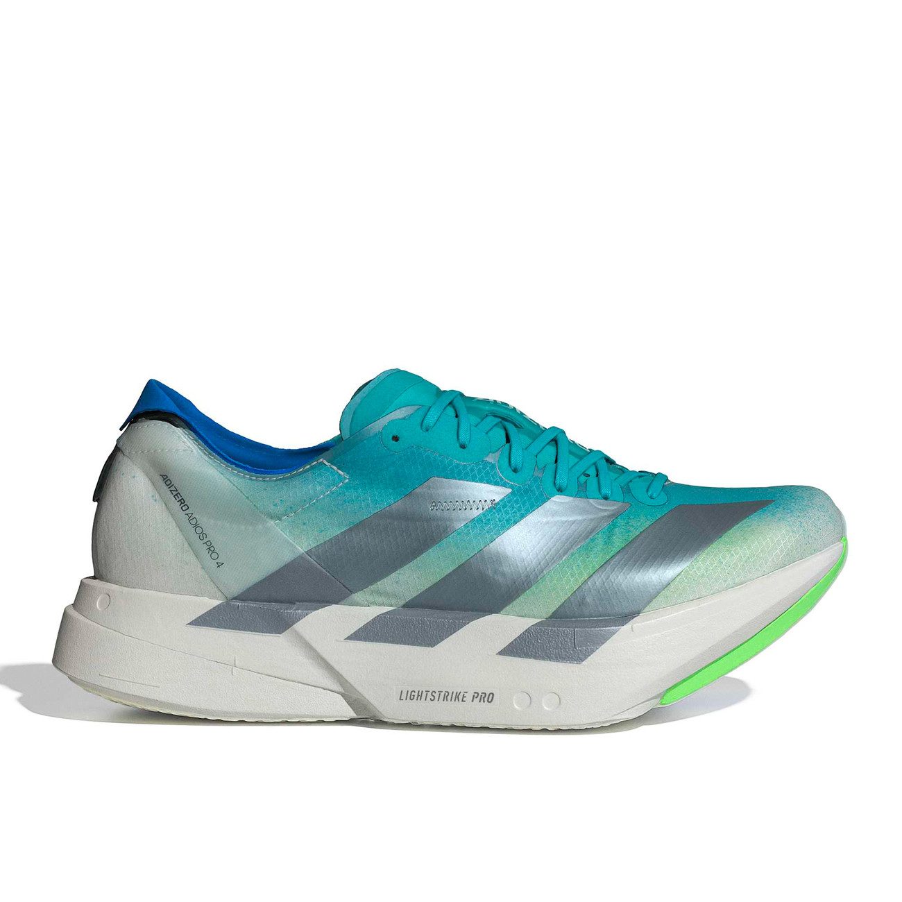 adidas performance adidas Adizero Pro 4 Herren Hi-Res Aqua Iron Metallic Grey One Laufschuh