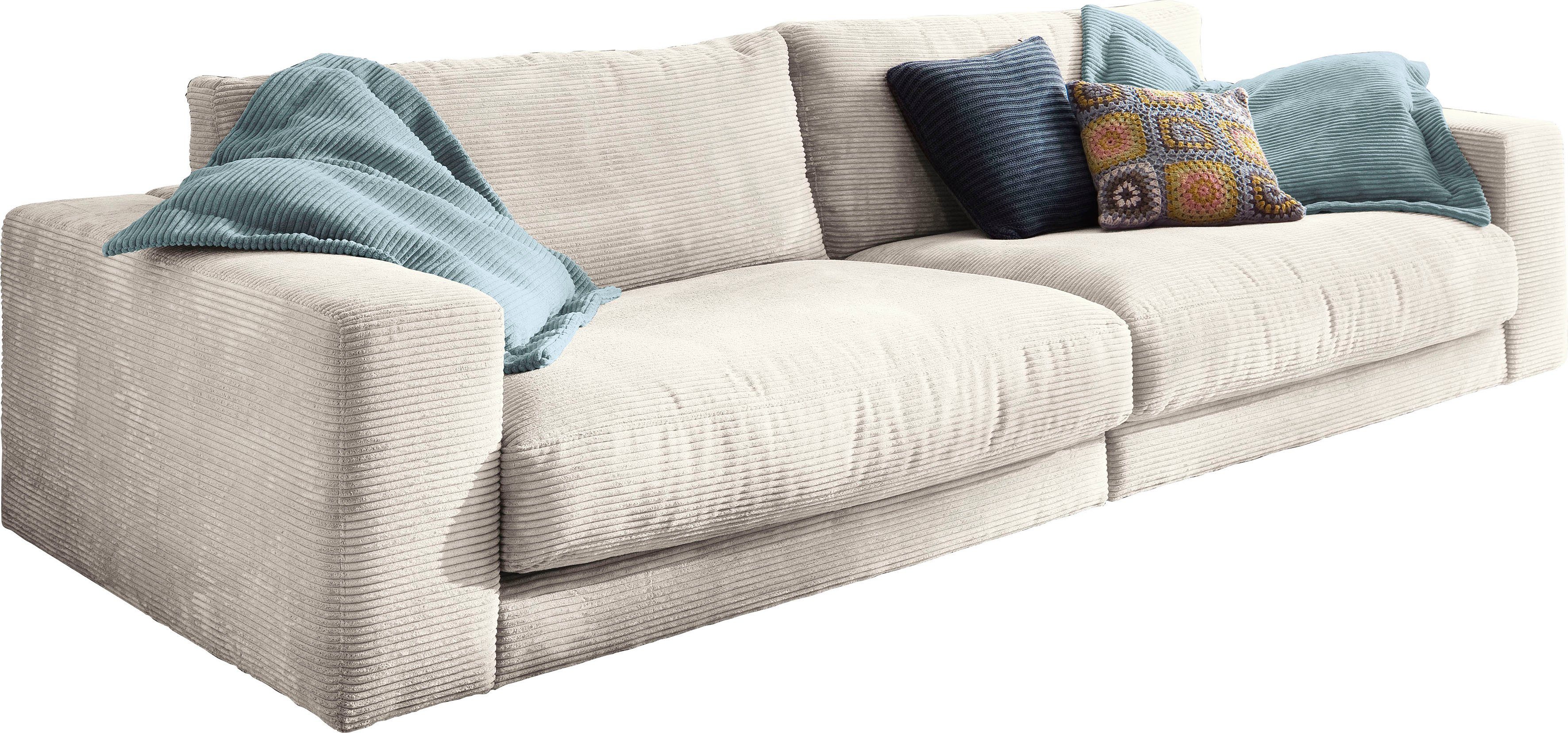 3C Candy Big-Sofa Enisa, Zeitloses und stylisches Loungemöbel, in Fein- und  Breitcord