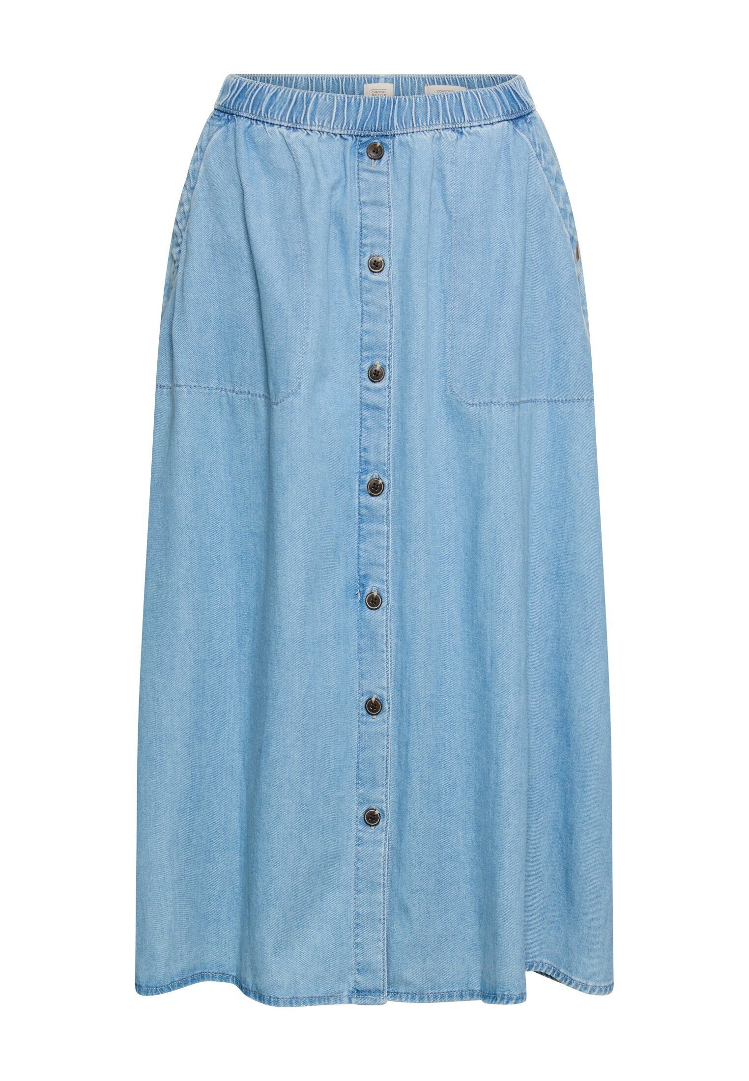 camel active Jeansrock mit Knopfleiste