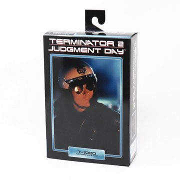 NECA Actionfigur Terminator 2 Actionfigur Ultimate T-1000 Motorcycle Cop
