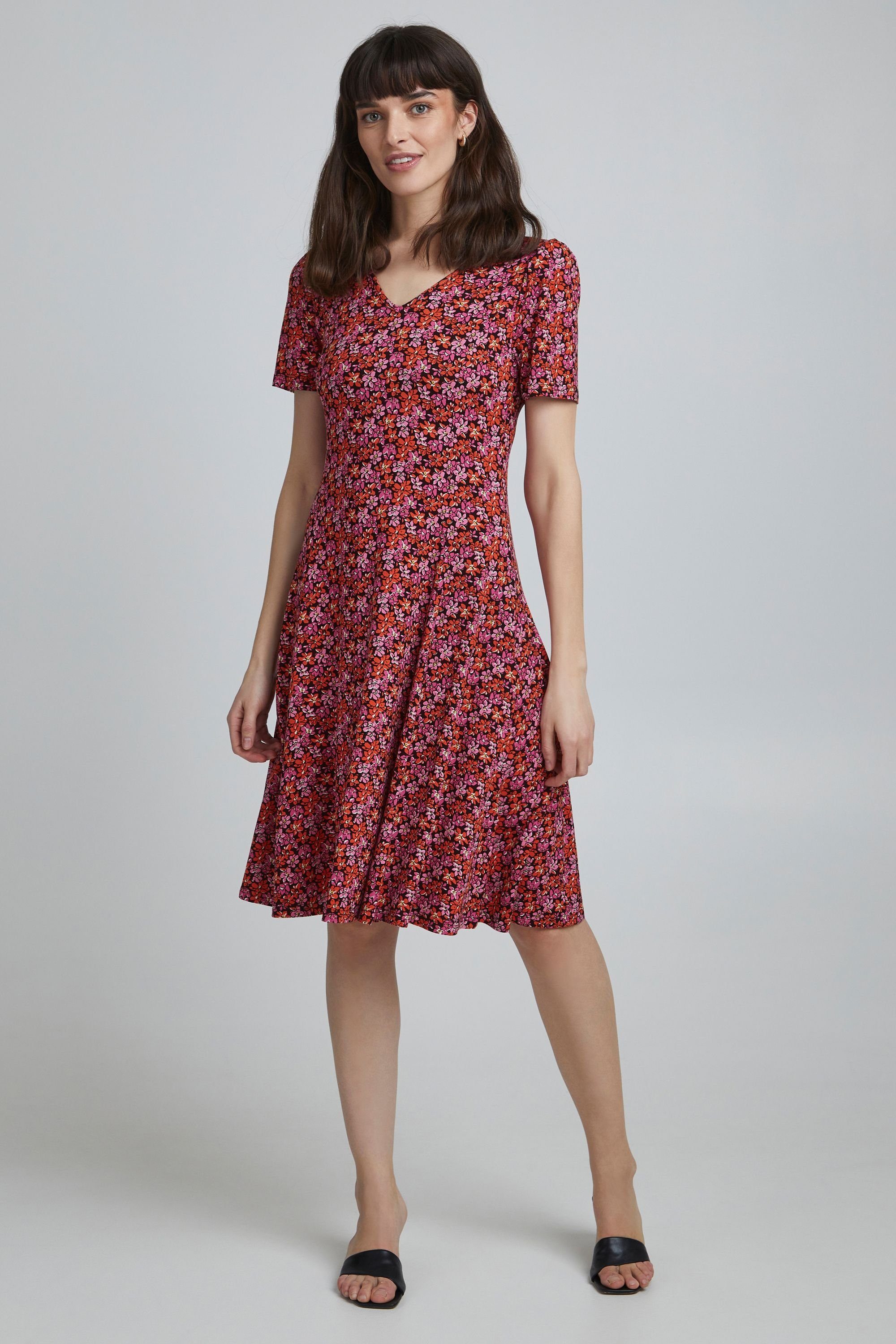 Fransa Jerseykleid 1 Dress Sharon of fransa FRFEDOT Rose mix