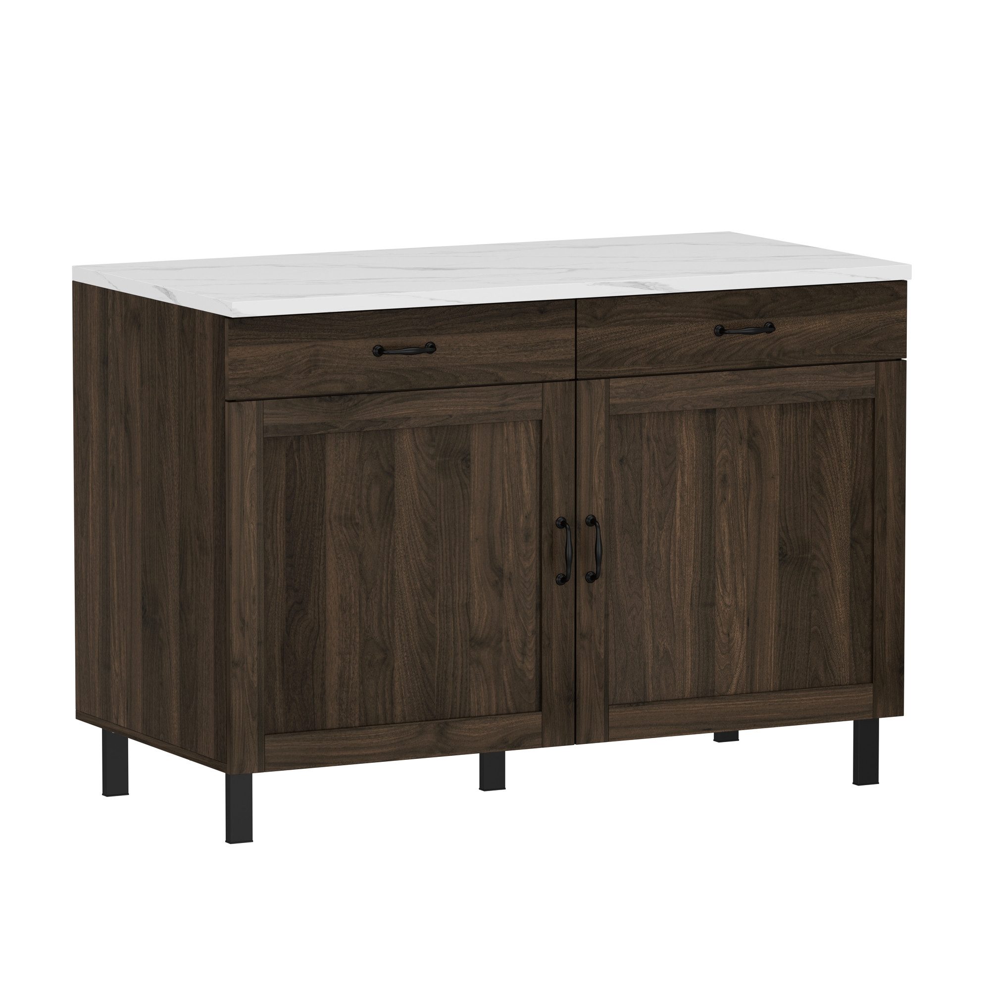 FUFU&GAGA Sideboard Sideboard mit Marmor-Optik, 2 günstig online kaufen