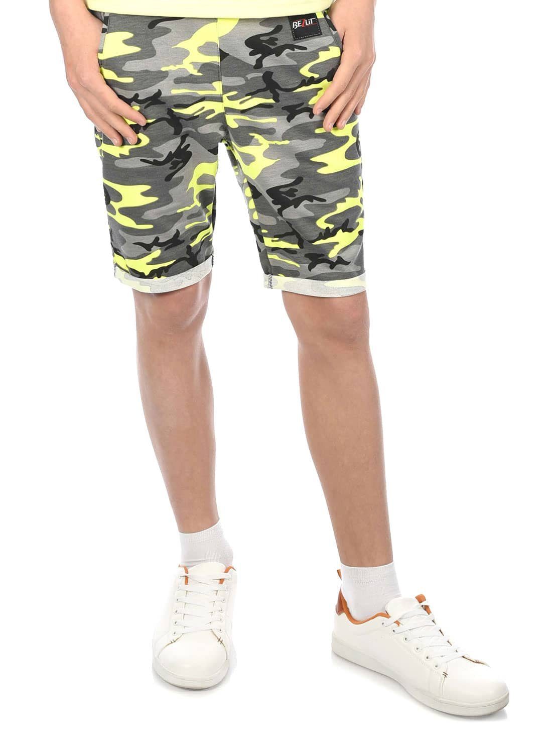 Camouflage Kinder Jungen BEZLIT Shorts (1-tlg) Shorts Stoff
