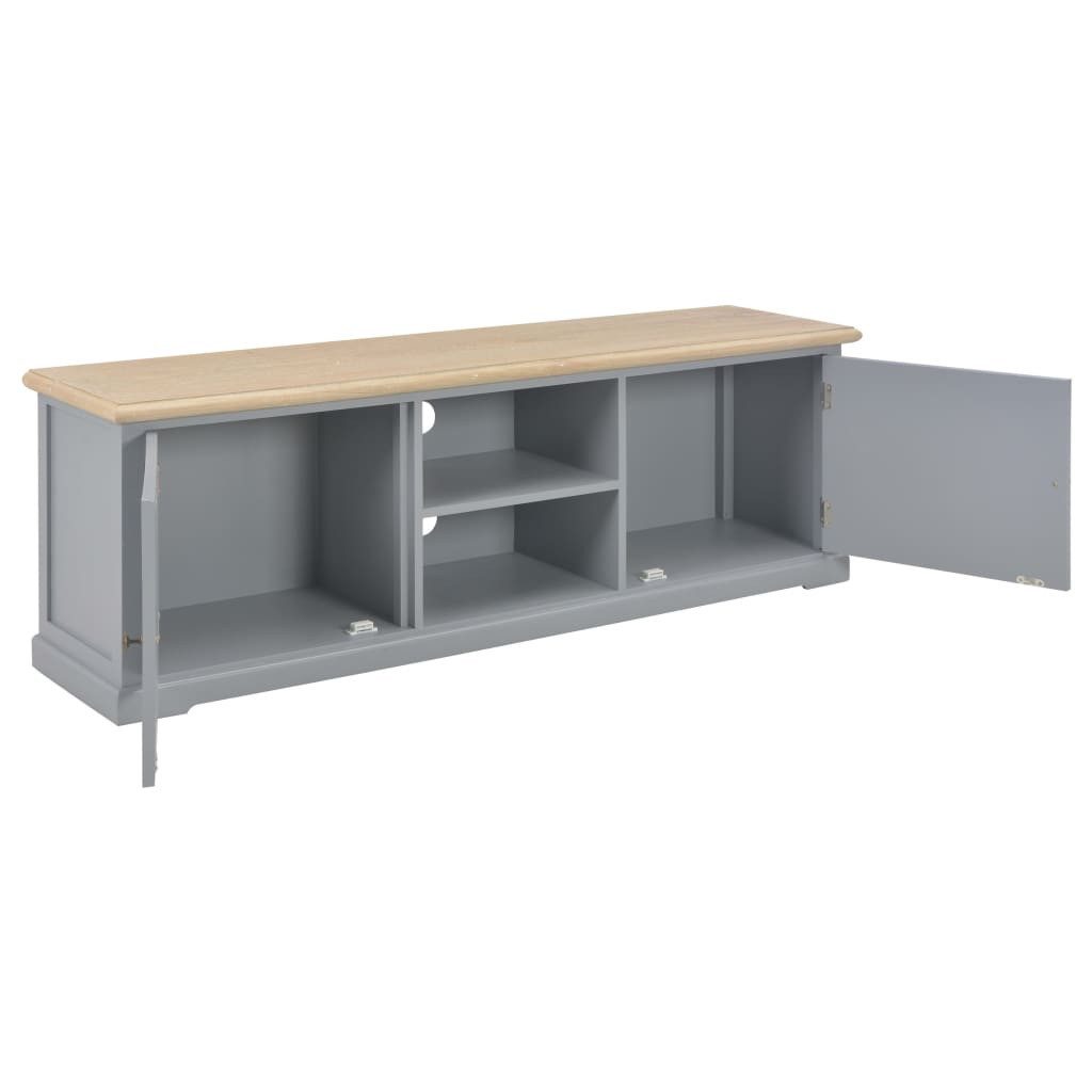 Tv-schrank Grau 120×30×40 Cm Holz günstig online kaufen