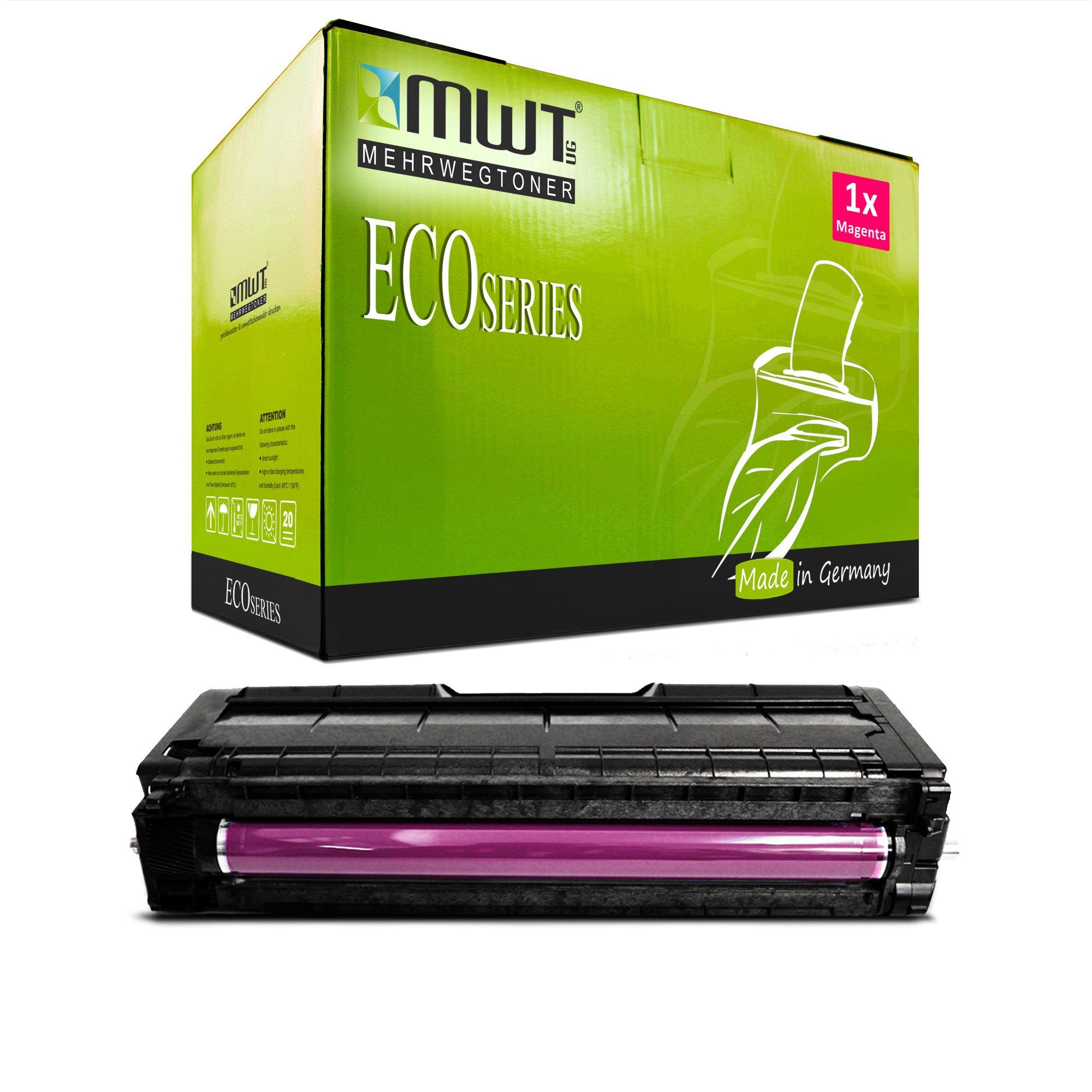 Mehrwegtoner Tonerkartusche Toner ersetzt Ricoh 406481 TYPESPC310HE Magenta