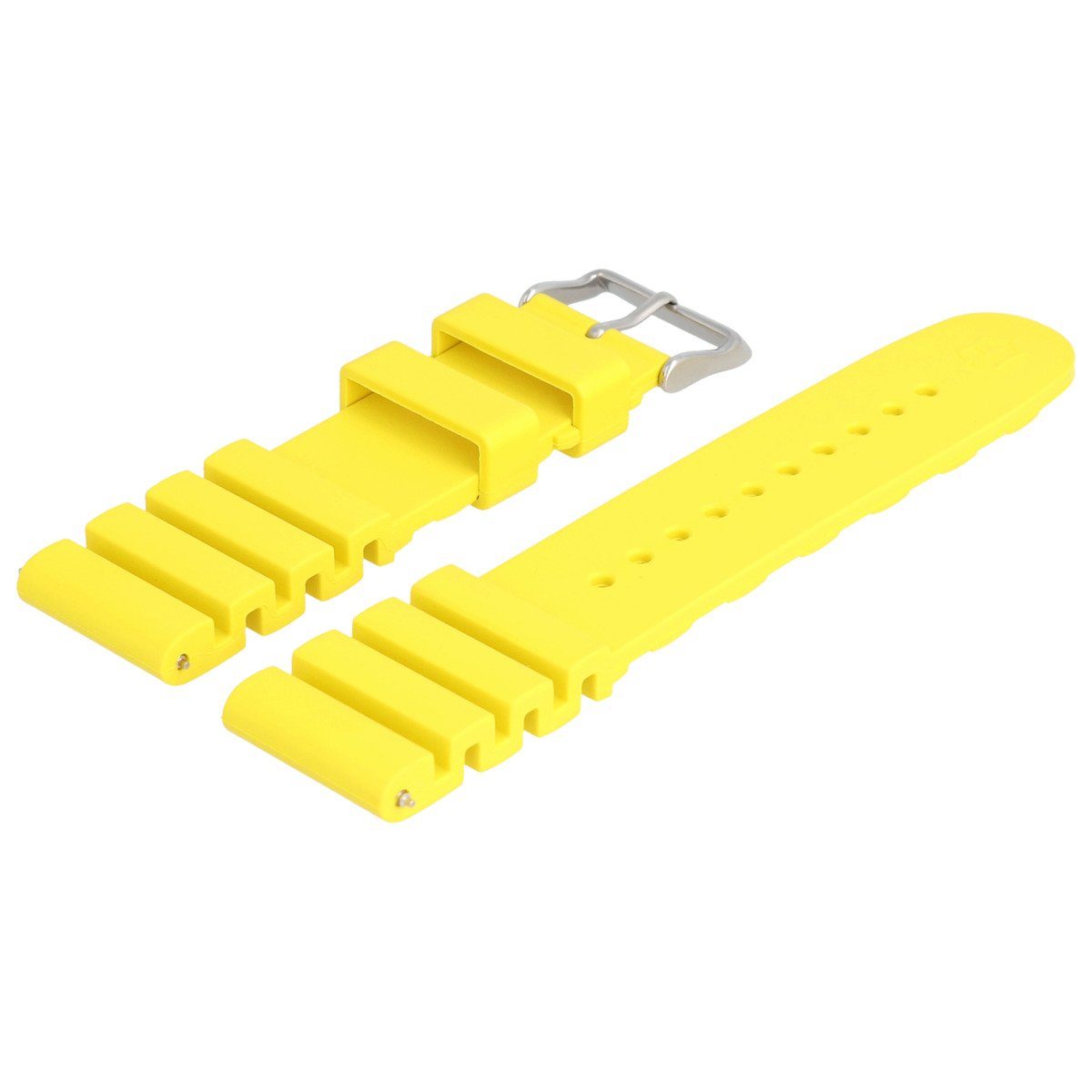 Victorinox Uhrenarmband 22mm Kunststoff Gelb 005329