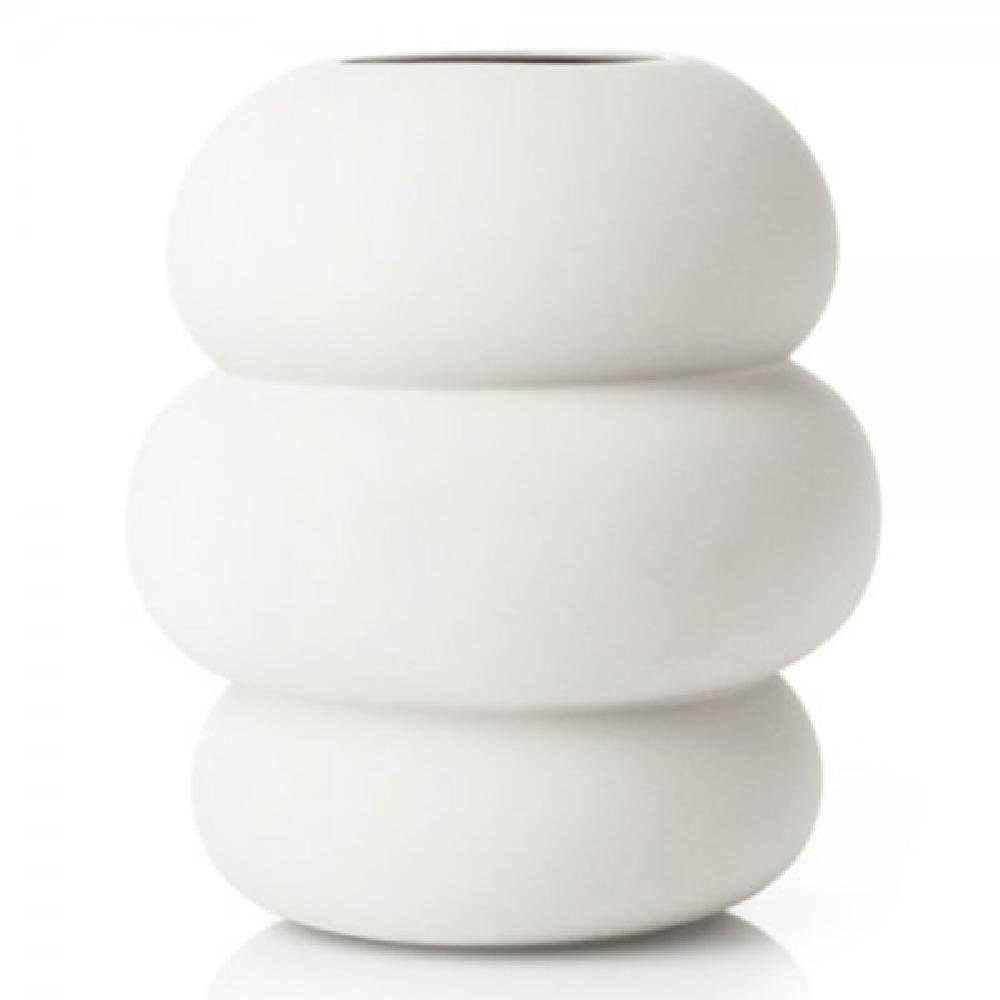 Off-White Vase Shape (28x33cm) Dekovase Novoform Soft Design