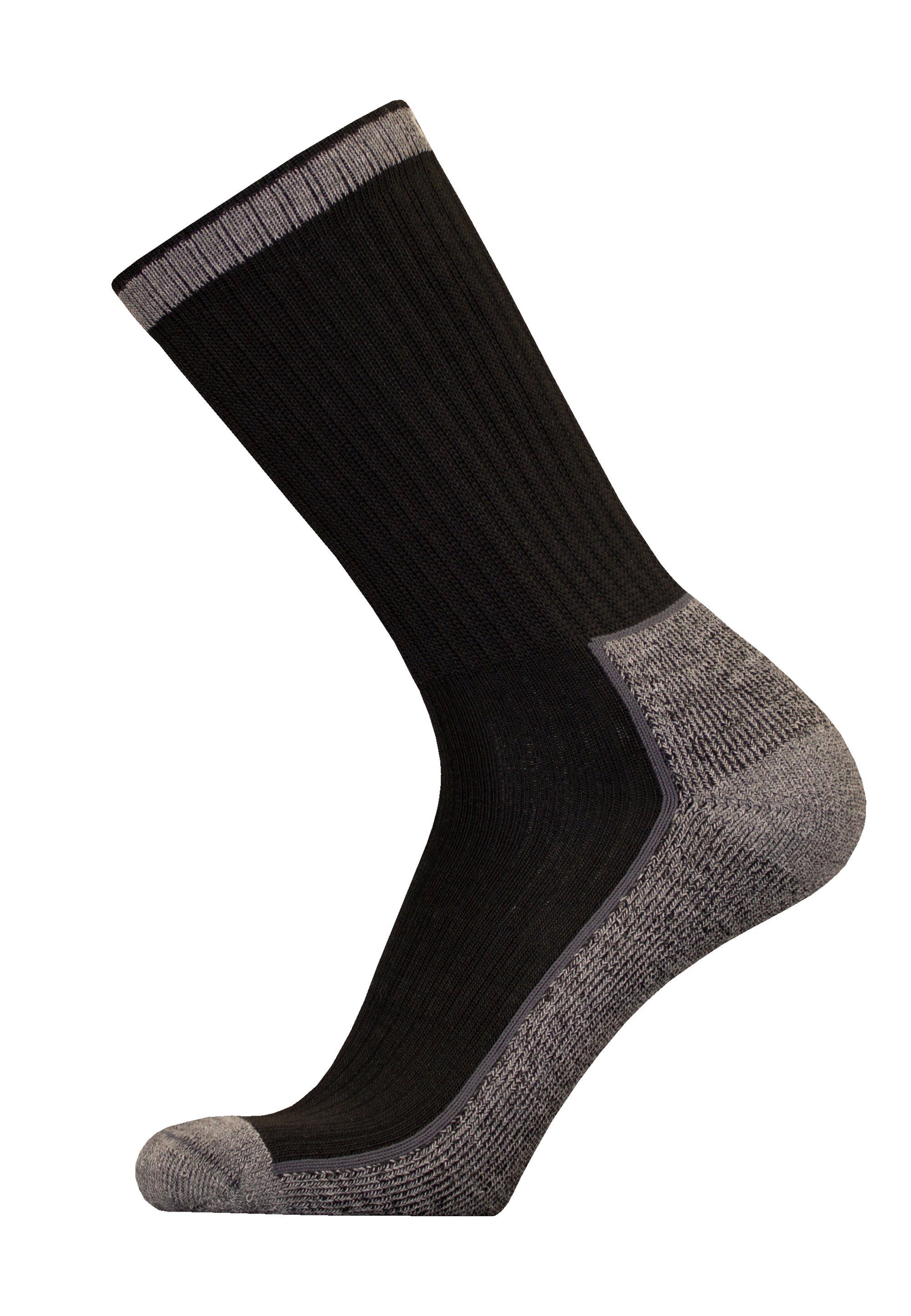 UphillSport mit elastischer Socken schwarz-grau (1-Paar) Flextech-Struktur HONKA