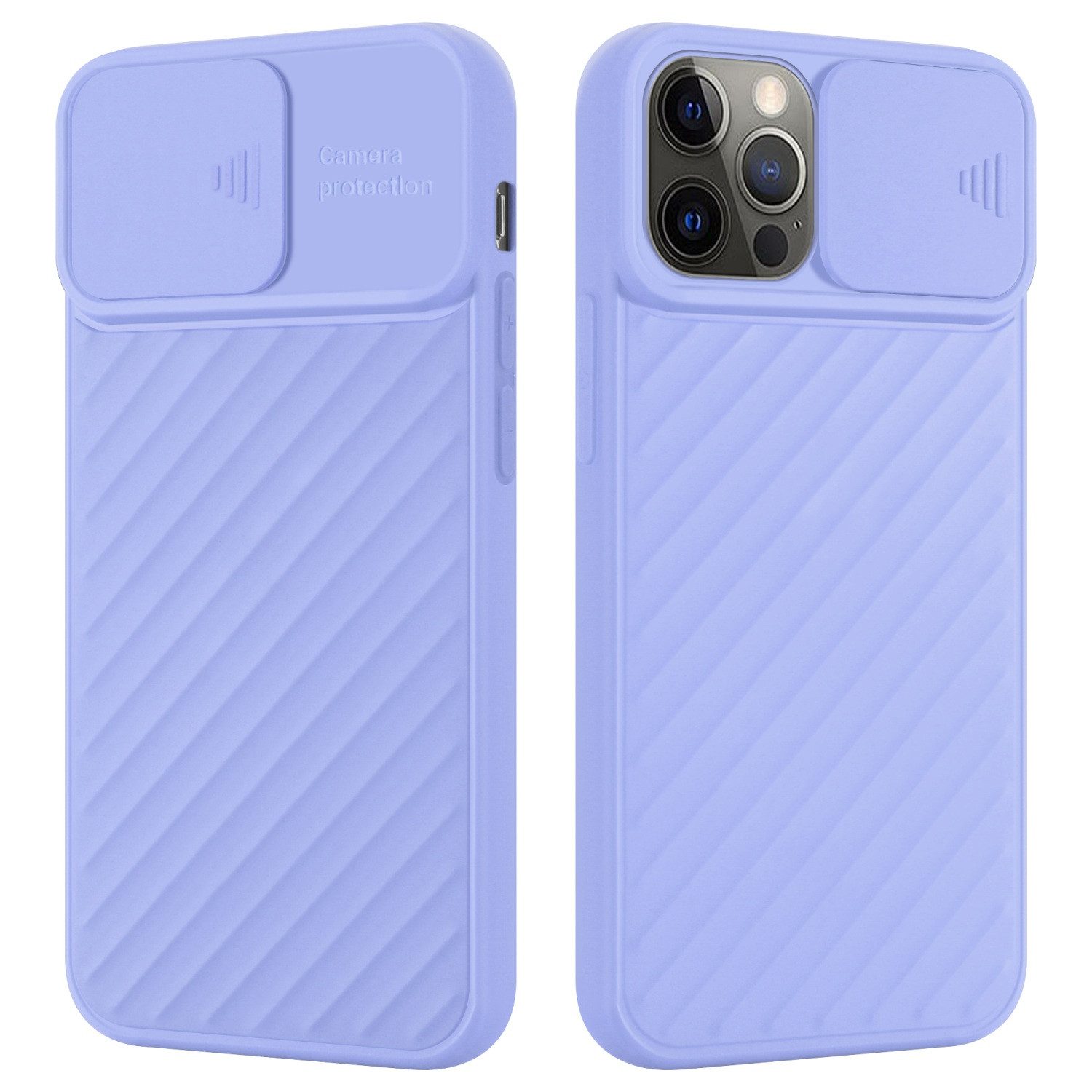 Cadorabo Handyhülle für iPhone 13 PRO MAX Hülle Apple iPhone 13 PRO MAX, Hülle - Schutzhülle aus flexiblem TPU Silikon und mit Kameraschutz