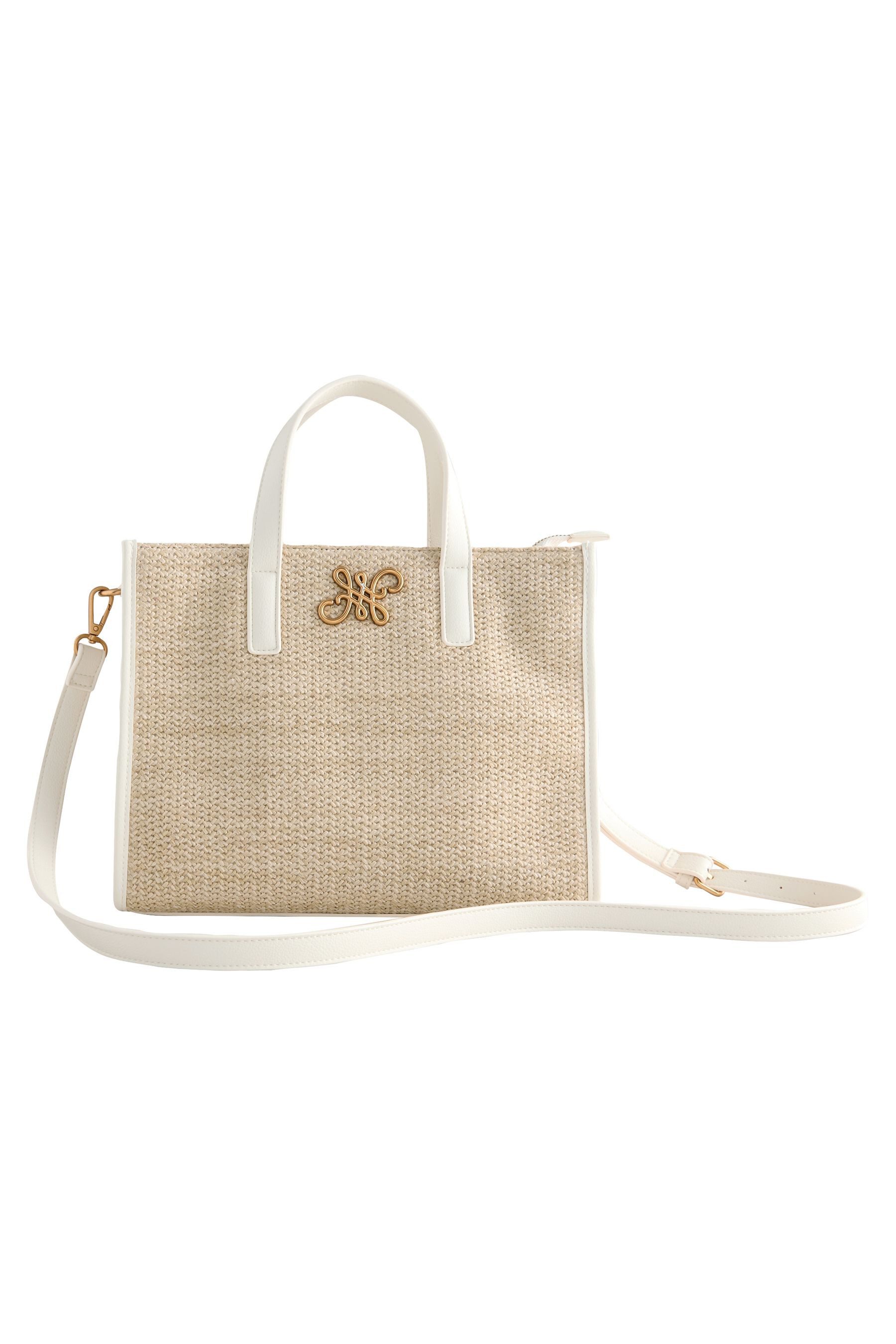 Next Umhängetasche Handtasche in Raffia-Optik (1-tlg) günstig online kaufen