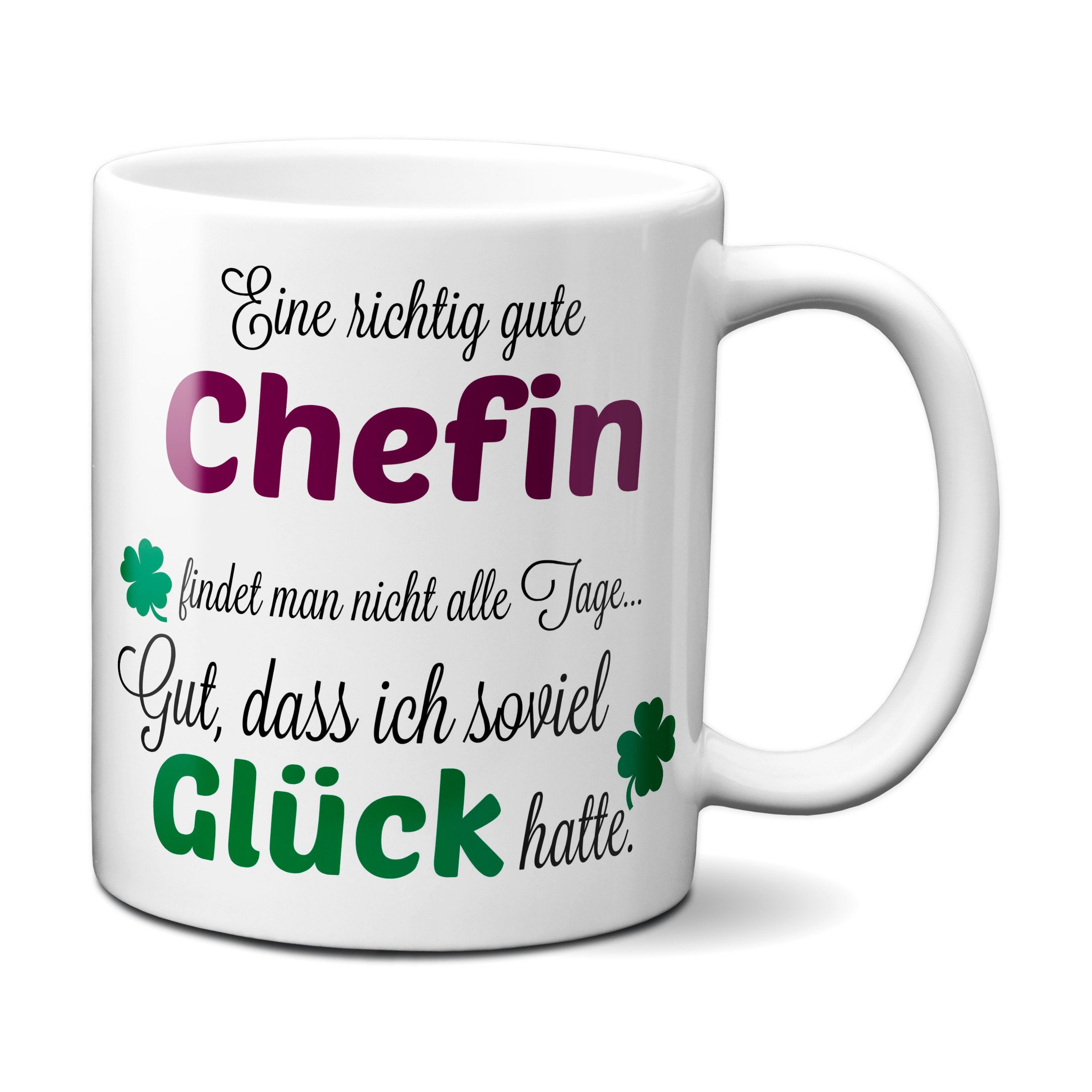 TASSENKING Tasse, Eine gute Chefin... - Tasse -Kaffeebecher - Geschenk