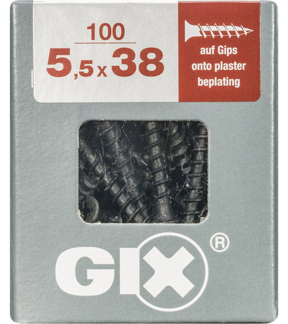 SPAX Trockenbauschrauber Spax Schnellbauschrauben 5.5 x 38 mm PH 2 - 100