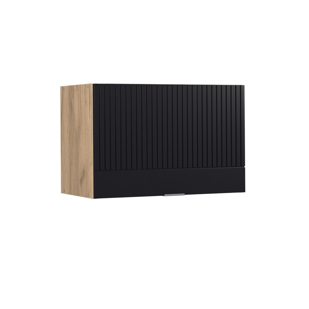 Vicco Hängeschrank Fame-Line, Schwarz gestreift/Goldkraft Eiche, günstig online kaufen