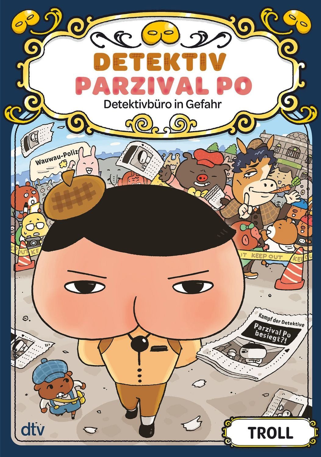 Kinderbuch Detektiv Parzival Po (6) – Detektivbüro in Gefahr Troll