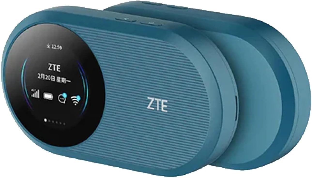 ZTE ZTE U10S Pro 4G Mobile WiFi6 Hotspot Mobiler WLAN Router - Blau Mobiler Router