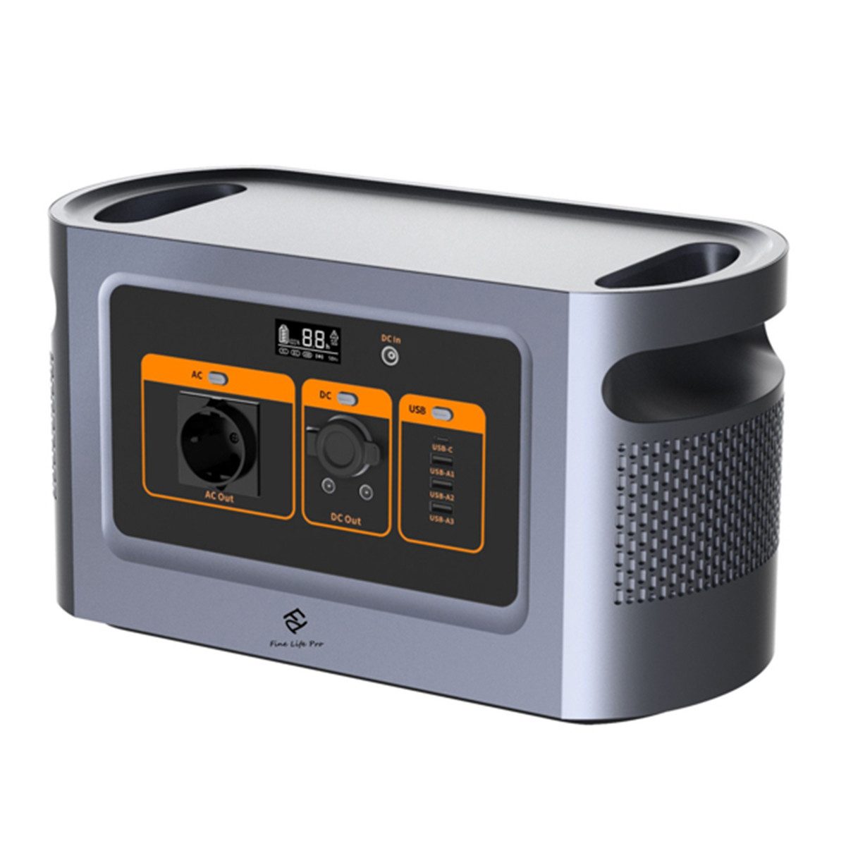 autolock Stromerzeuger 1008Wh/1200W Portable Power Station Stromerzeuger Power, Generator Solar Generator Portable Solar Powerbank für Outdoor