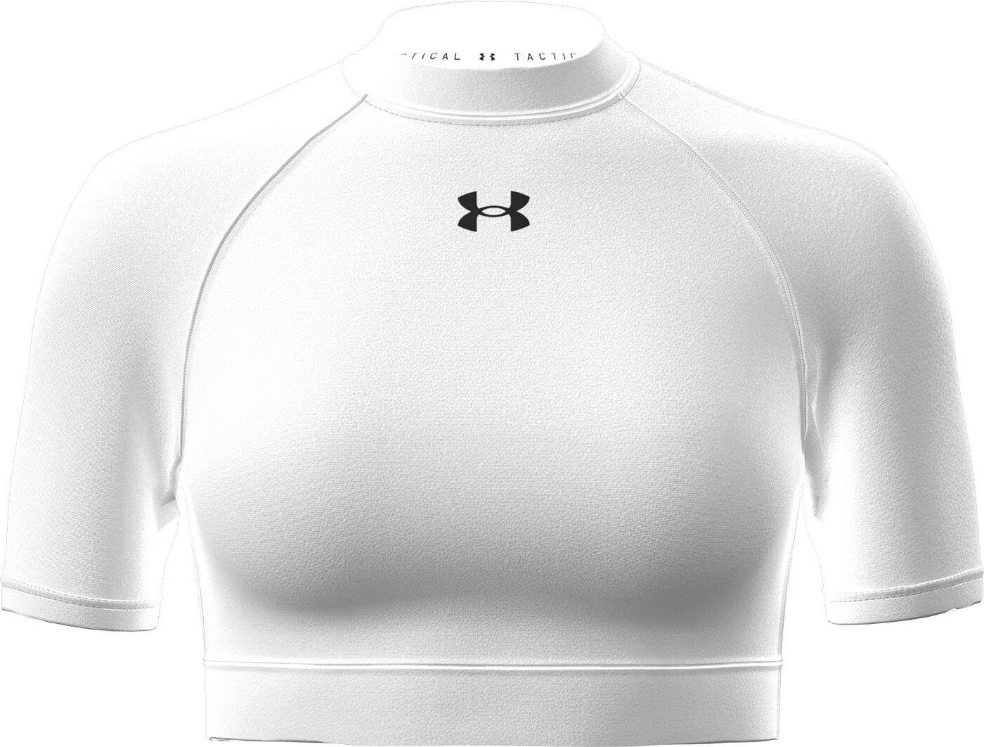Under Armour® Kurzarmshirt HEATGEAR CROP MOCK SS