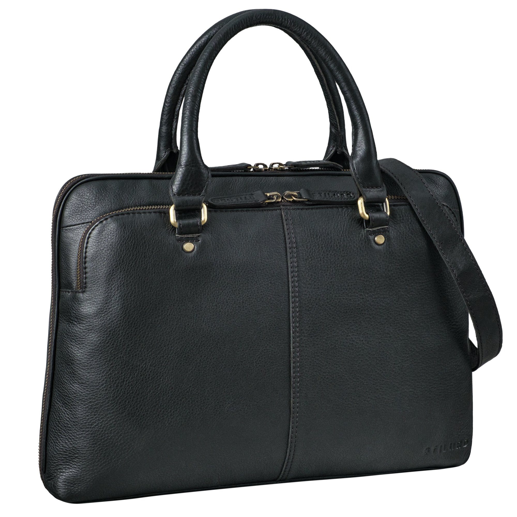 STILORD Laptoptasche "Celine" Schmale Businesstasche 13,3 Zoll