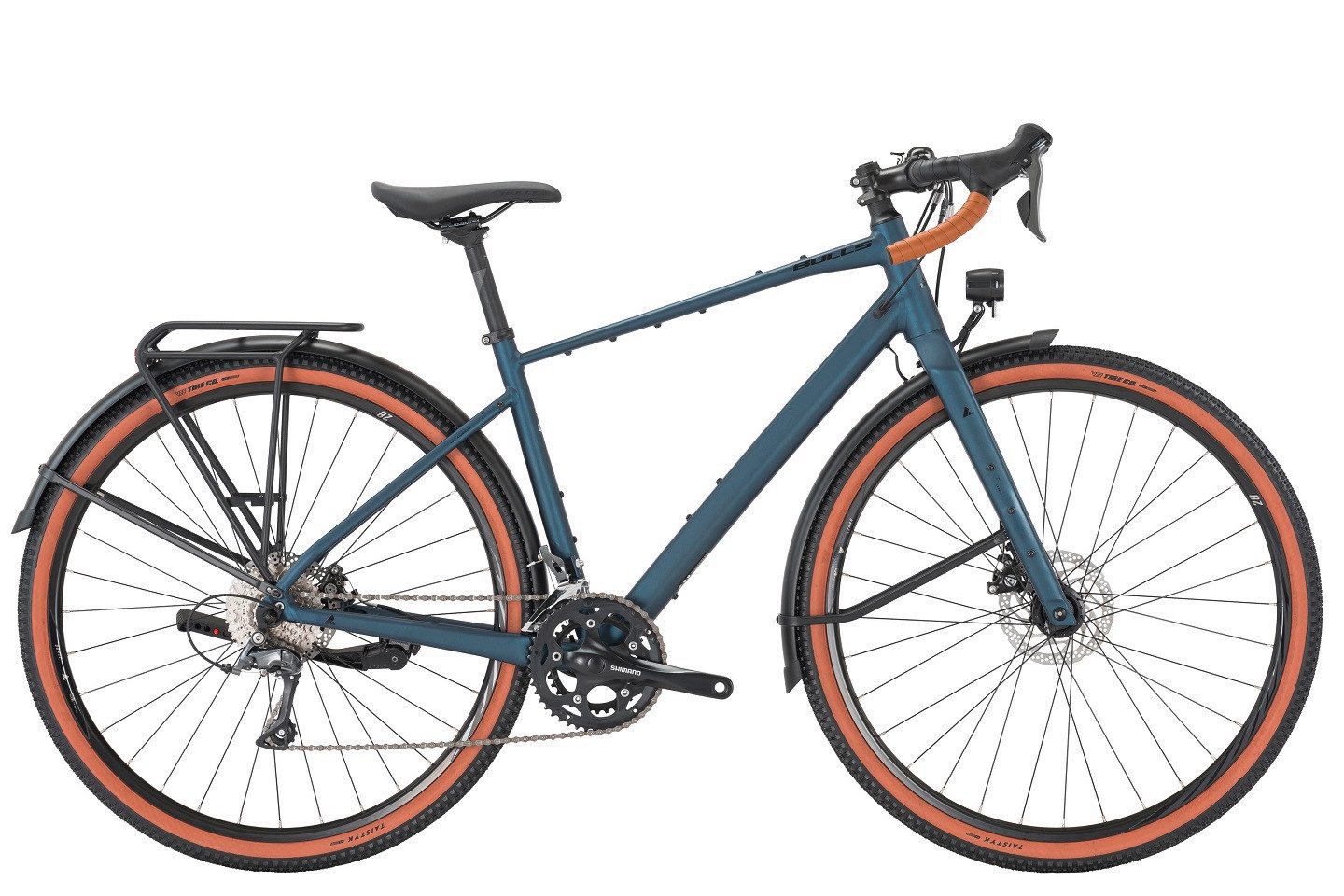 Bulls E-Bike Bulls Daily Grinder 1 blau 2025, 16 Gang Shimano Claris RD-R2000, Kettenschaltung