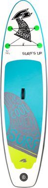 F2 Inflatable SUP-Board F2 Surf's Up Kids, (4 tlg), ohne Paddel