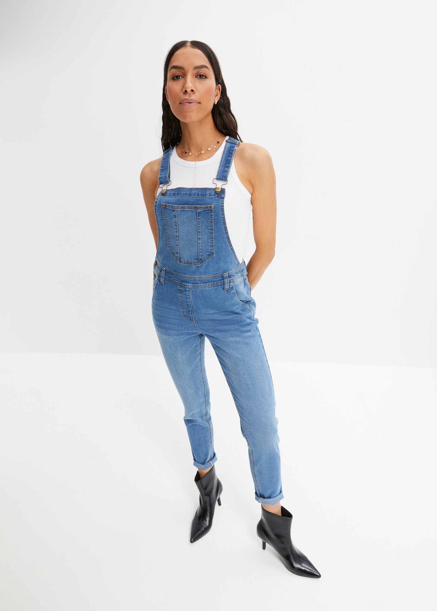 bonprix Jeanslatzhose günstig online kaufen