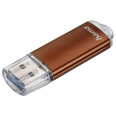 Hama USB-Stick "Laeta", USB 3.0, 64 GB, 90MB/s, Bronze USB-Stick (Lesegeschwindigkeit 90 MB/s)
