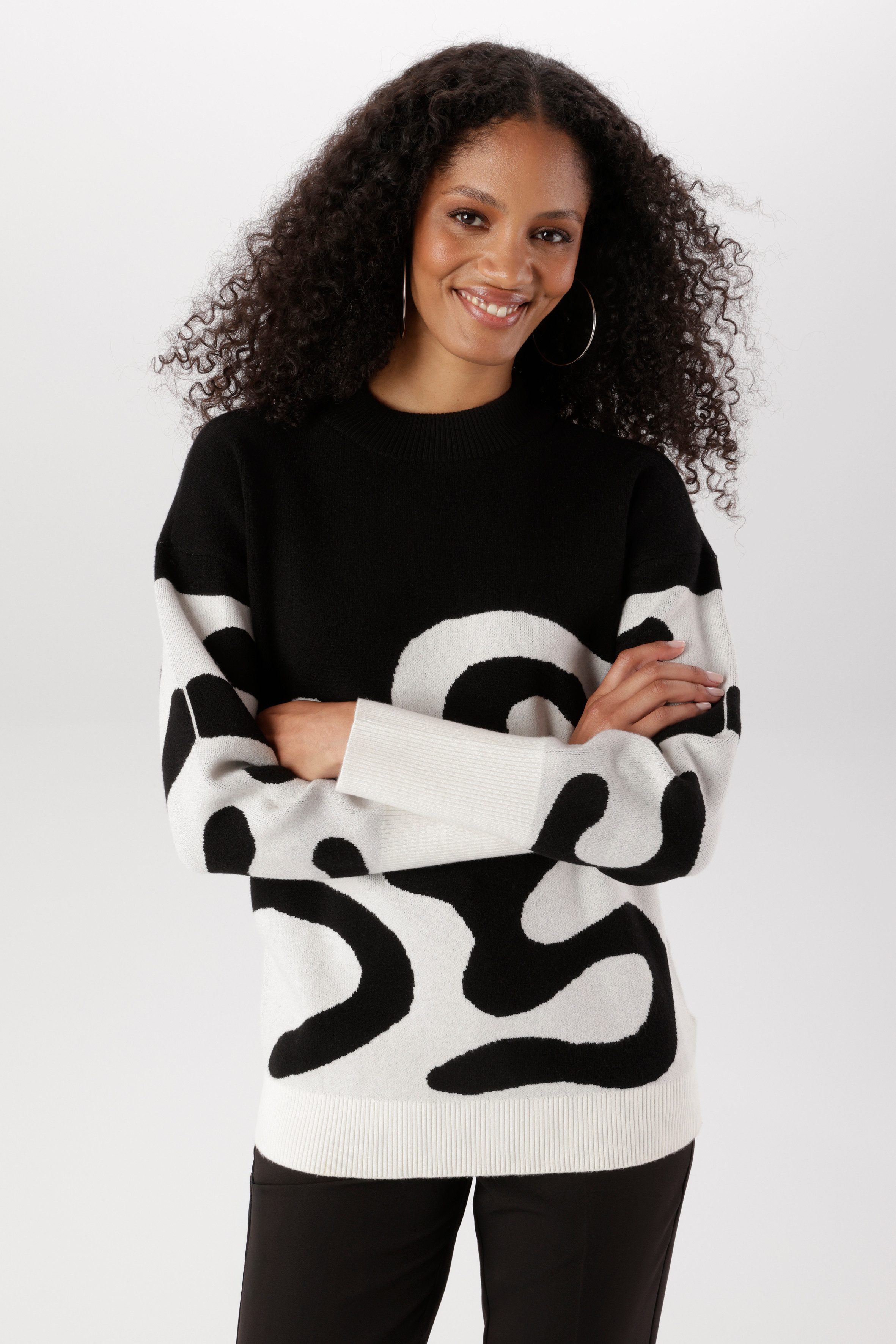 Aniston SELECTED Strickpullover mit modisch kurzem Stehkragen - NEUE KOLLEKTION. € 49,99, (€ 49,99 pro 1 Stk).