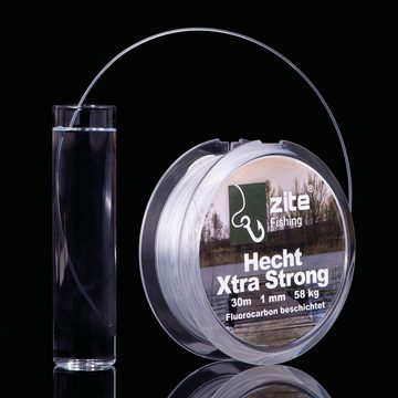 Zite Angelschnur Fluorocarbon Vorfachschnur 1,00mm, 58kg für Kunstköder-Angeln