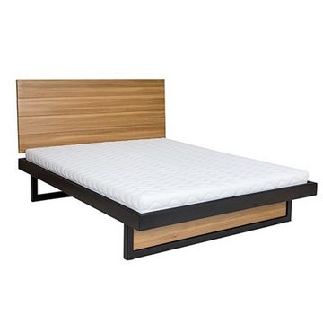 JVmoebel Holzbett, Bett Doppelbett Ehebett Holzbett 120x200 Massive Möbel Betten